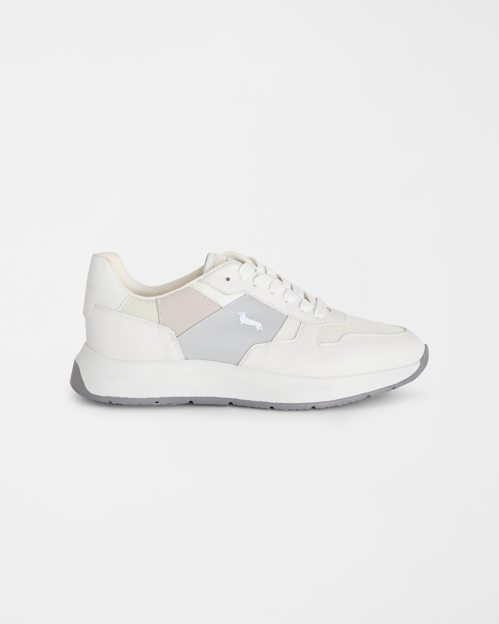 Sneakers 8 tessuti, Uomo, Bianco/Multicolor, Taglia: 40