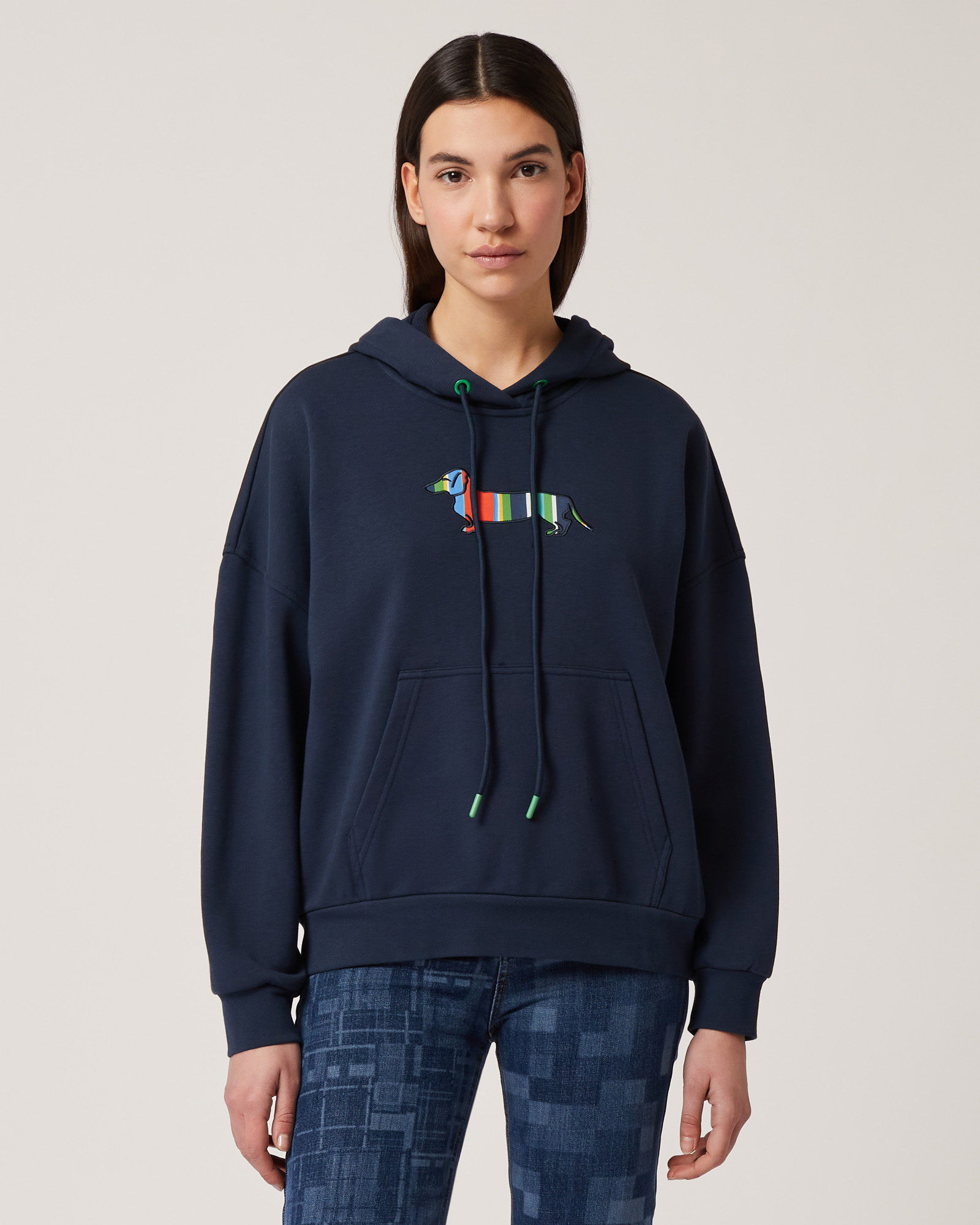 Hoodie with Dachshund