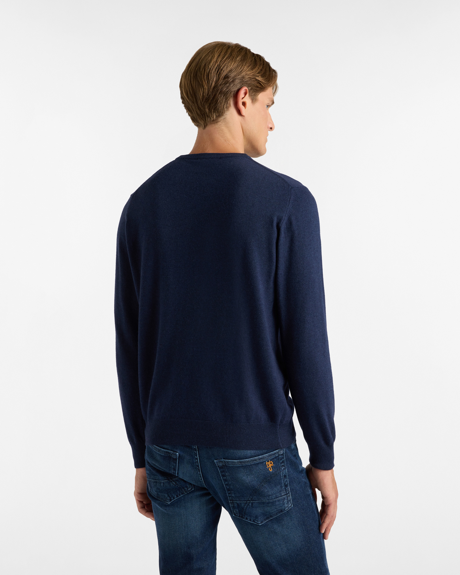 Maglione Girocollo basic, Blu Scuro, large image number 1