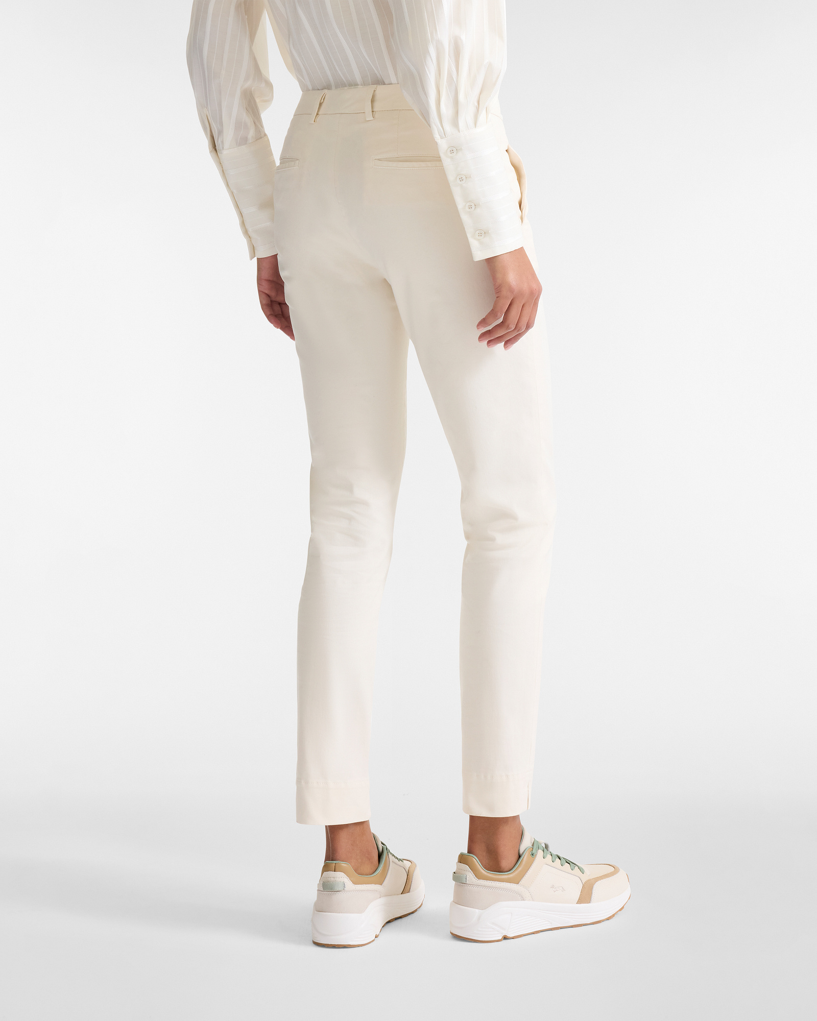Stretch Gabardine Trousers