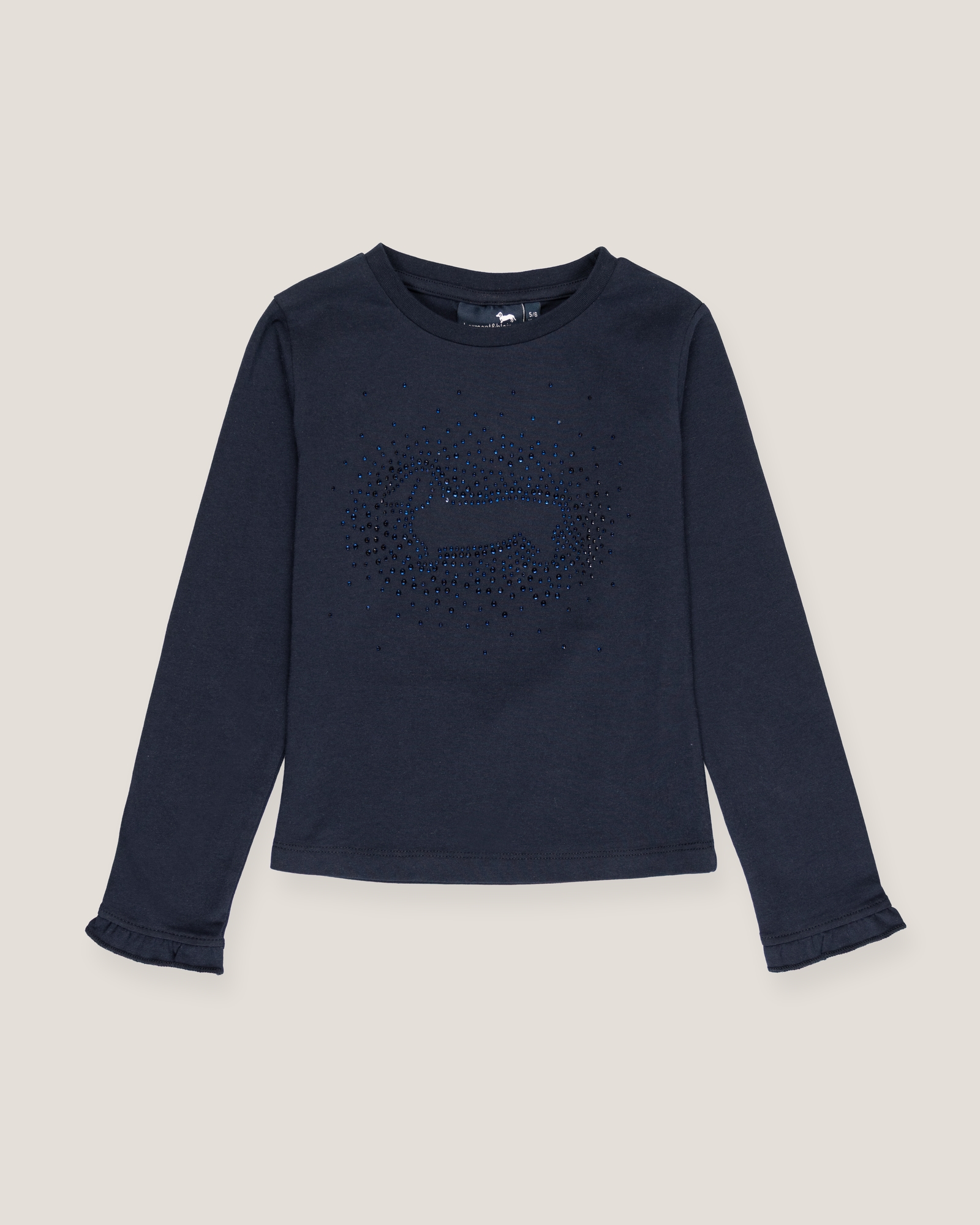 T-shirt with rhinestones