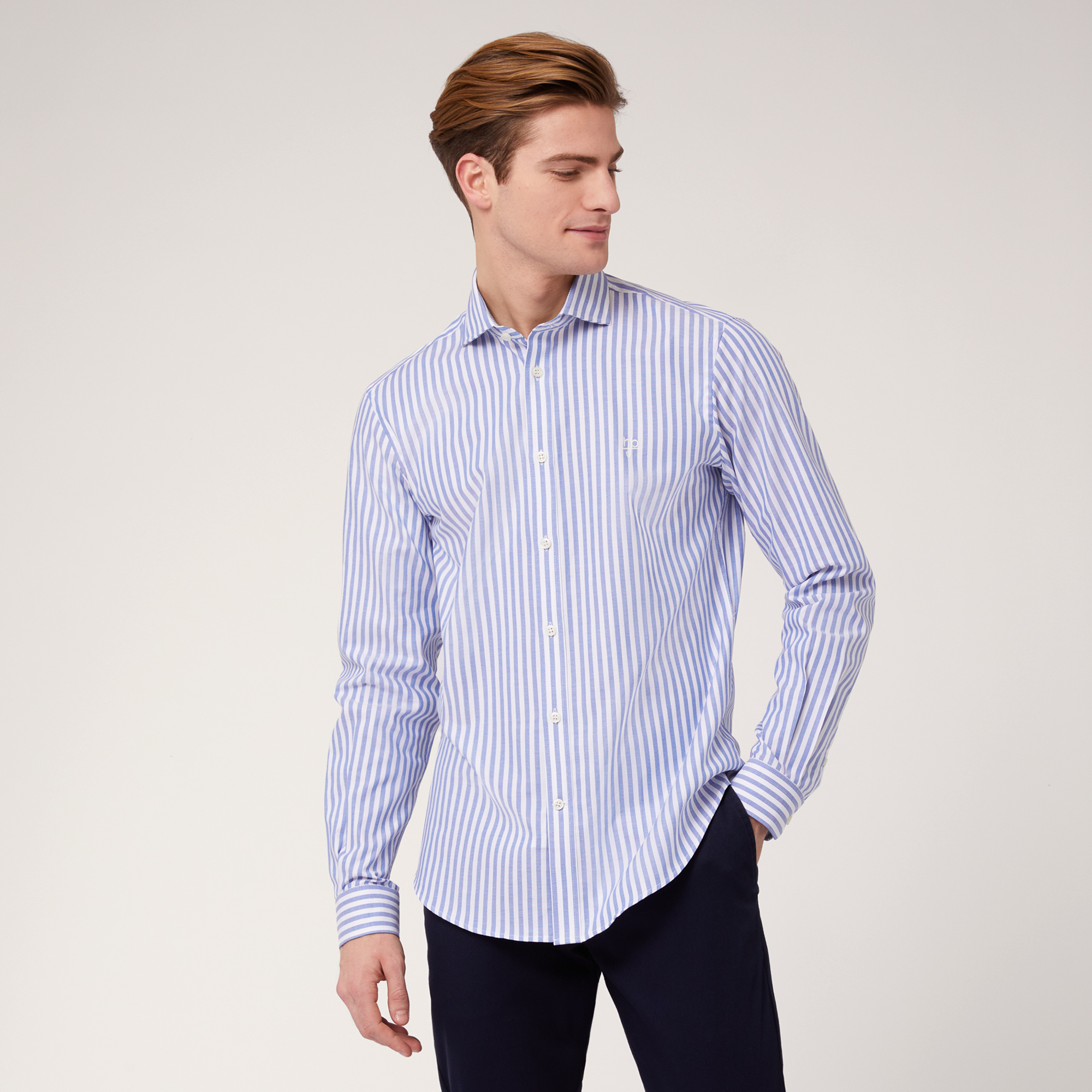 Camicia A Righe Verticali