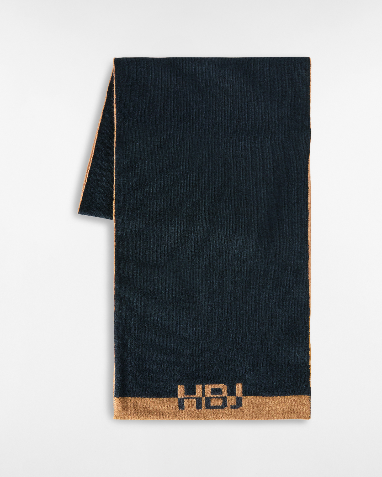 Sciarpa in Misto Lana con Maxi Logo Jacquard