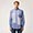 Cotton Shirt With Patches, Blu Chiaro, swatch
