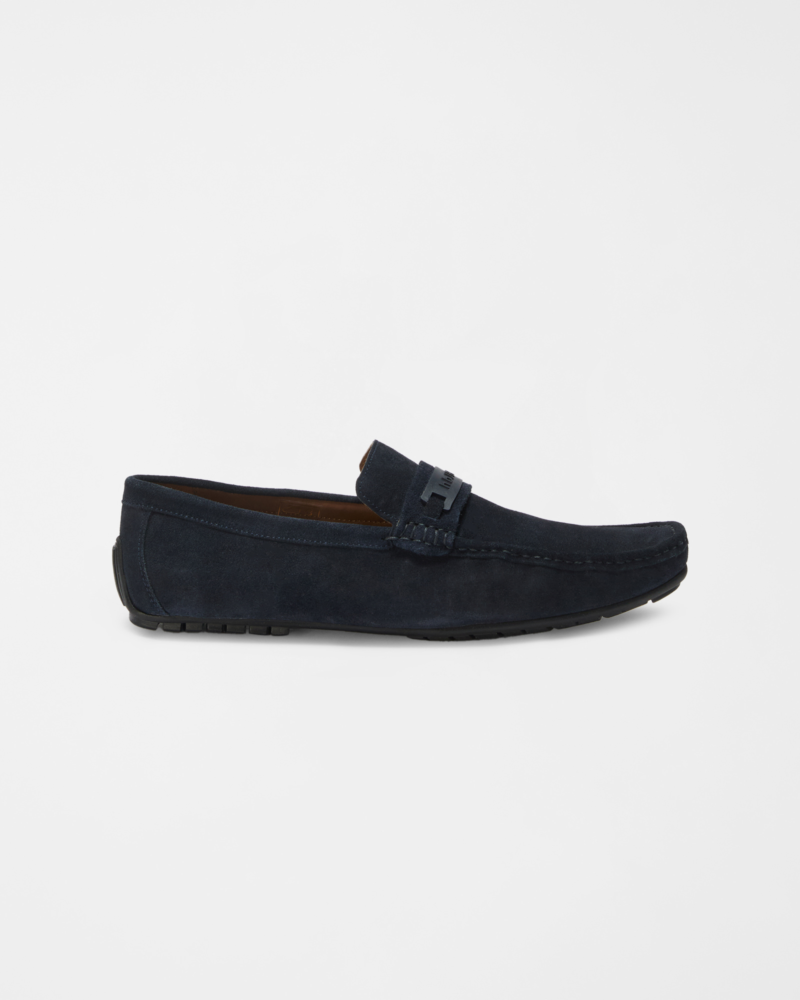 Driver Shoes in Suede con Morsetto Iinciso