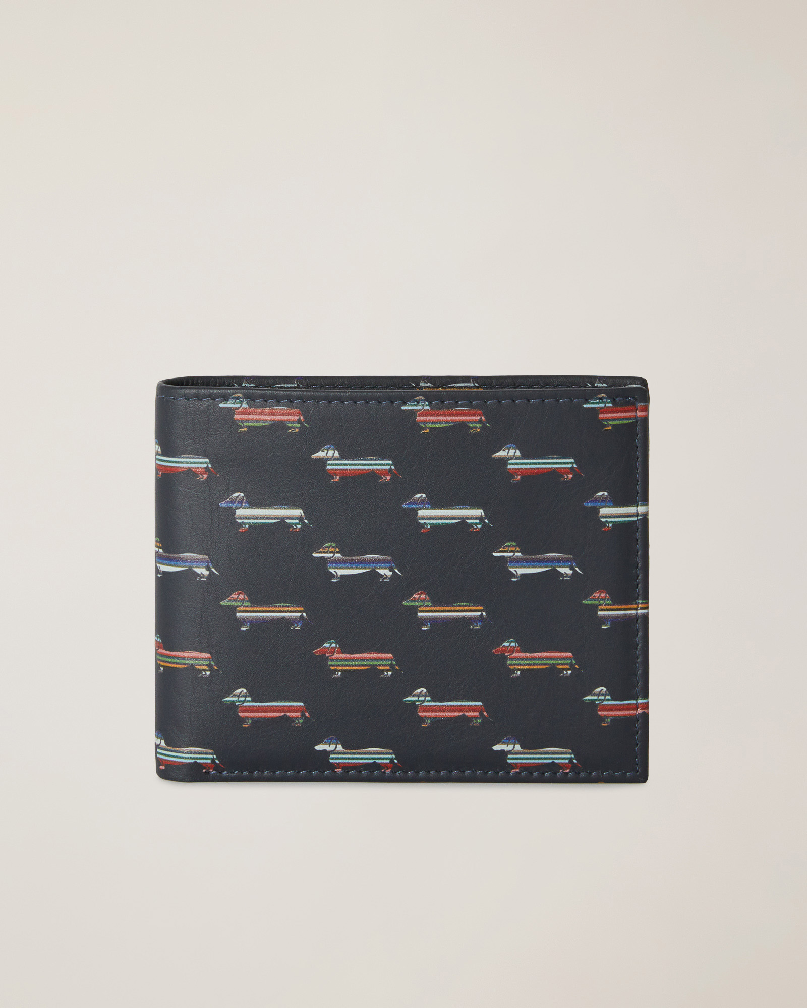 Colored Dachshund Wallet