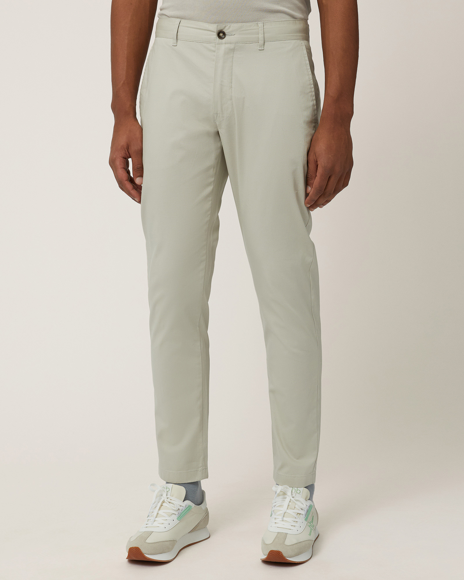Pantaloni Chino In Cotone