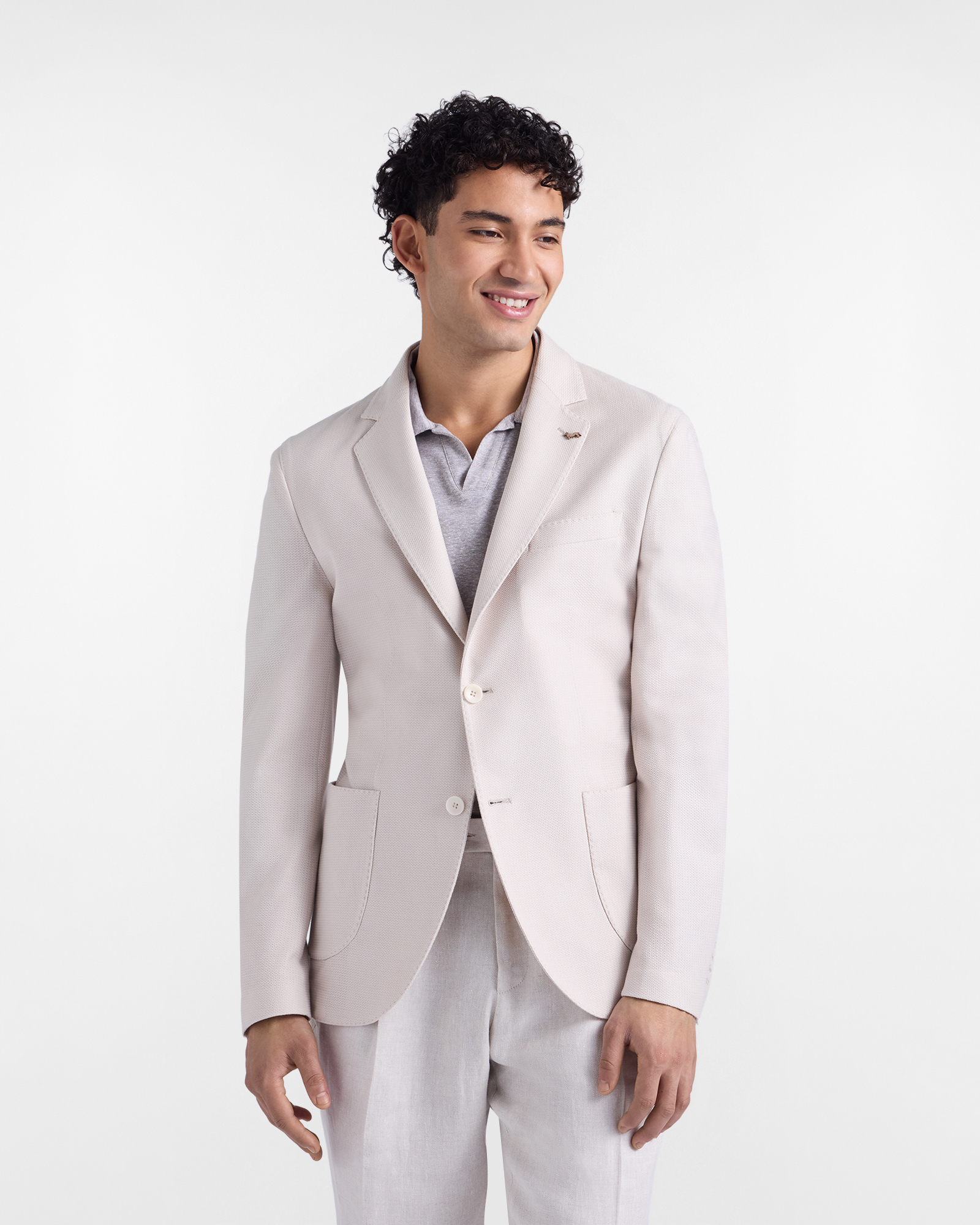 Men's Craftsmanship in Color leno weave jacket