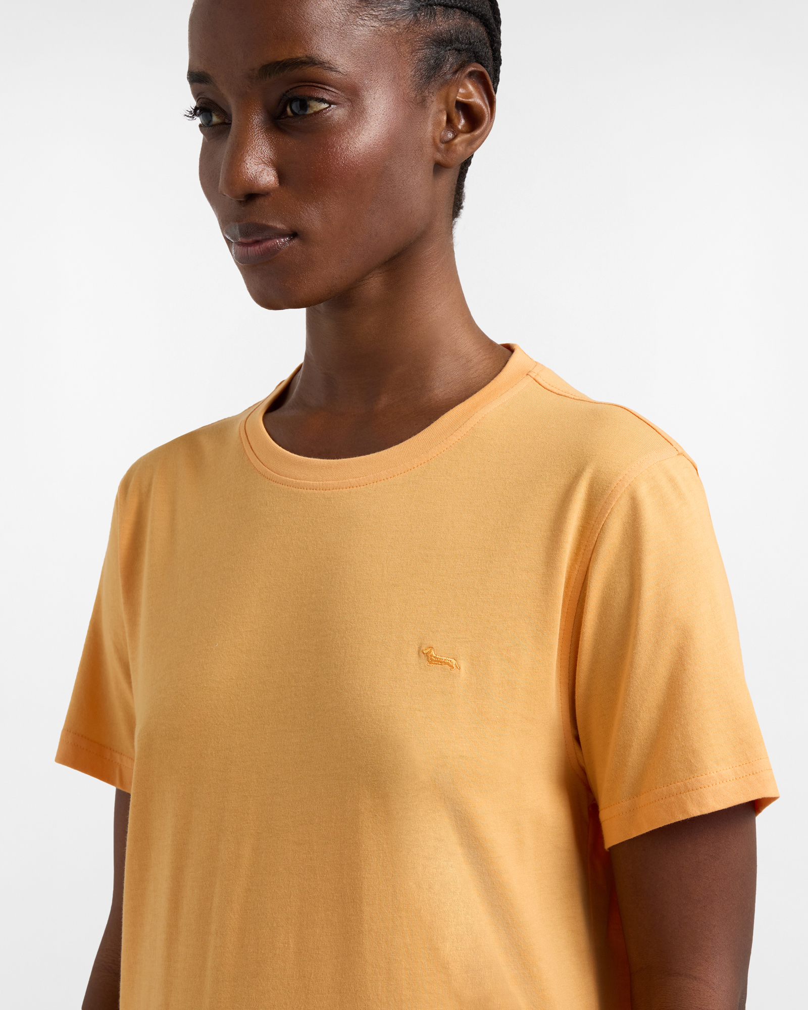 Women's cotton T-shirt, Orange, large image number 2
