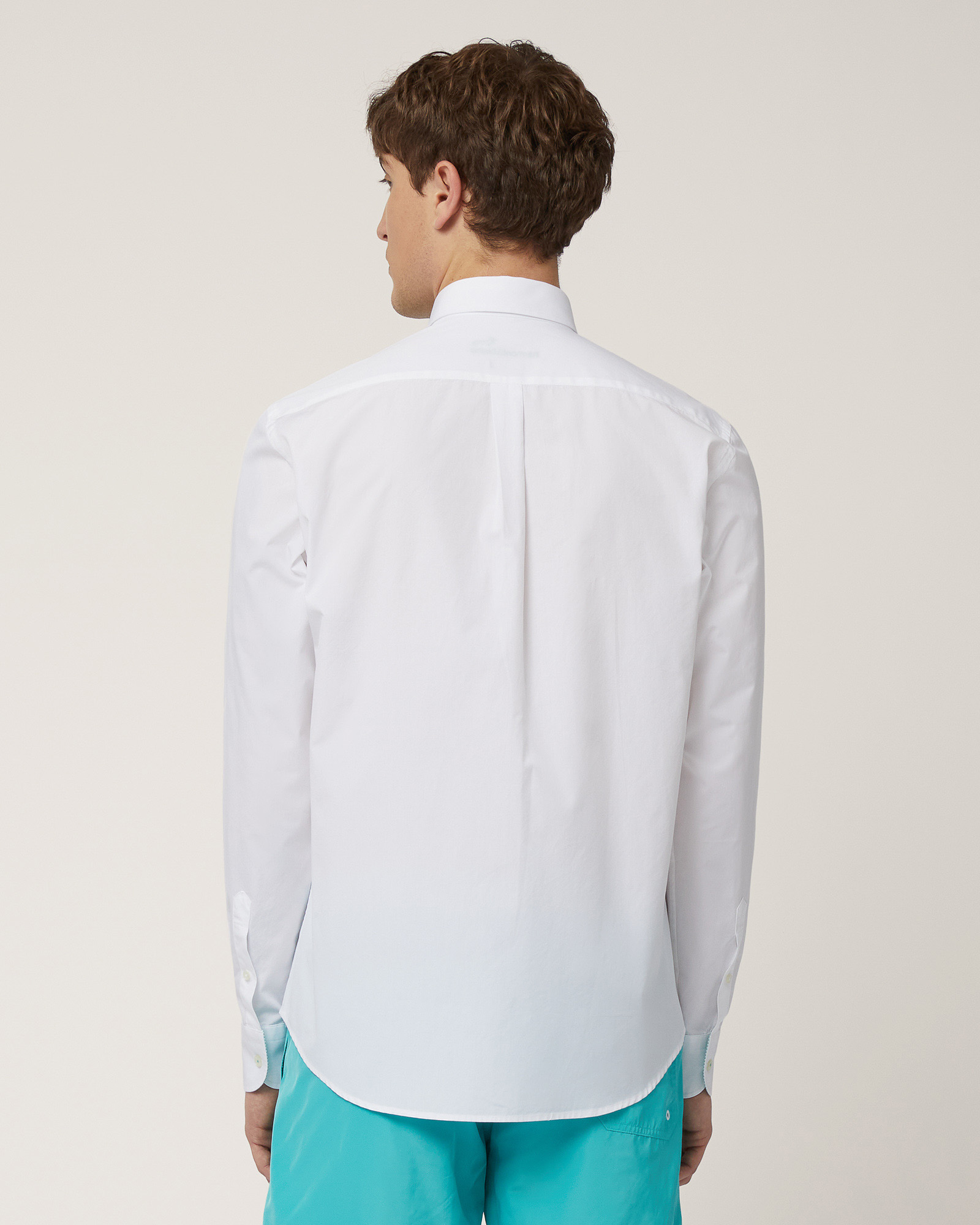 Camicia Con Fasce A Contrasto, , large image number 1