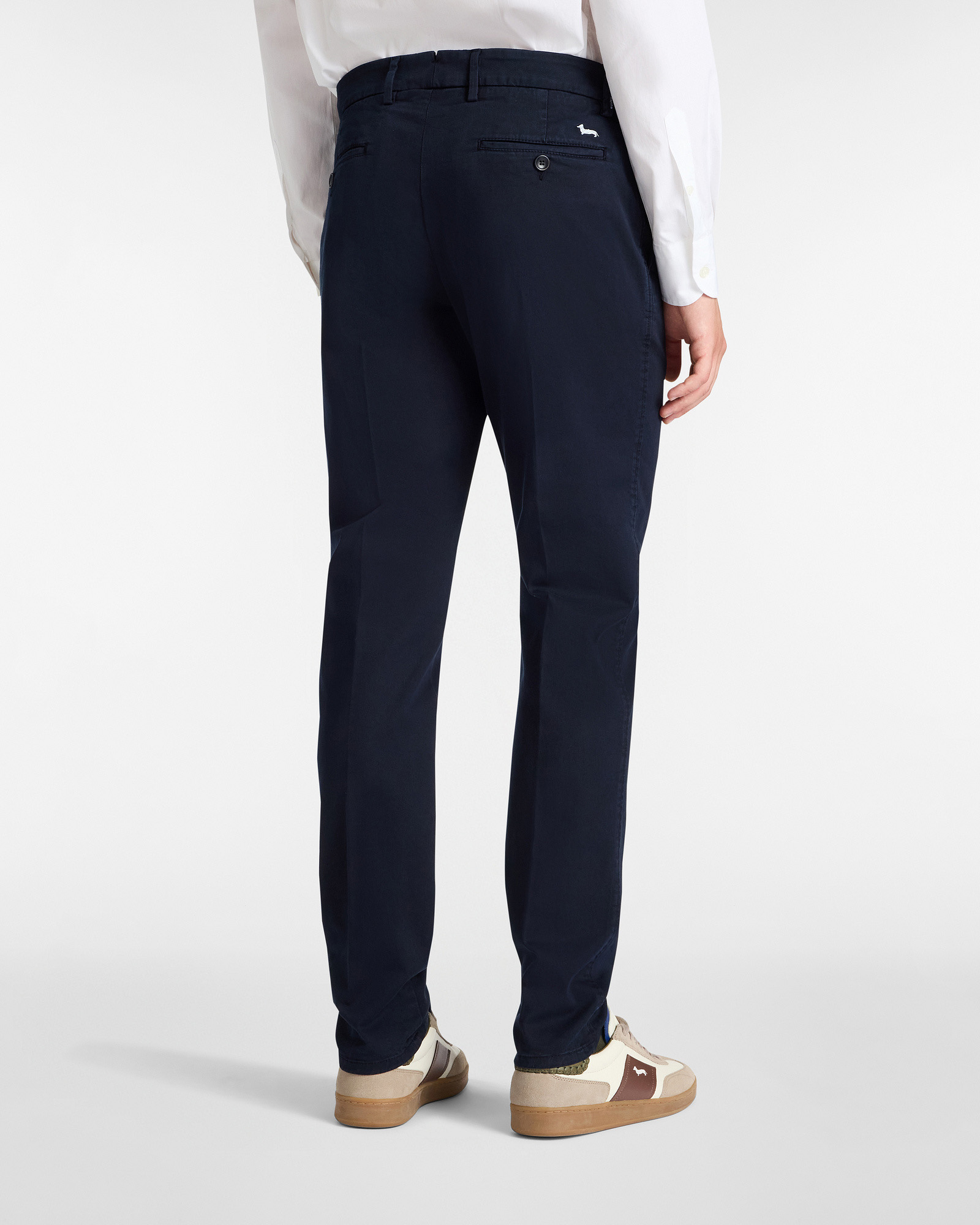Pantalones Essentials de algodón elástico
