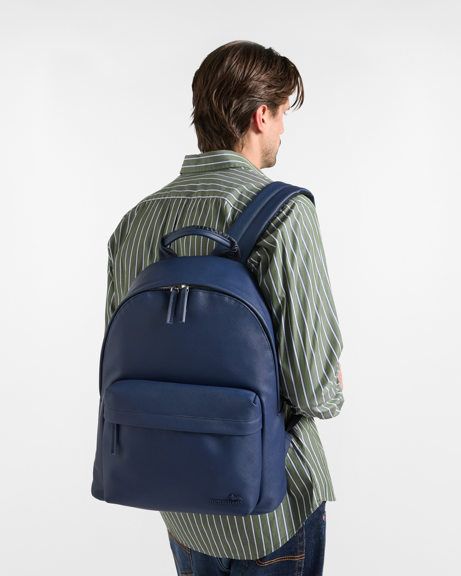 Men&rsquo;s dark blue backpack