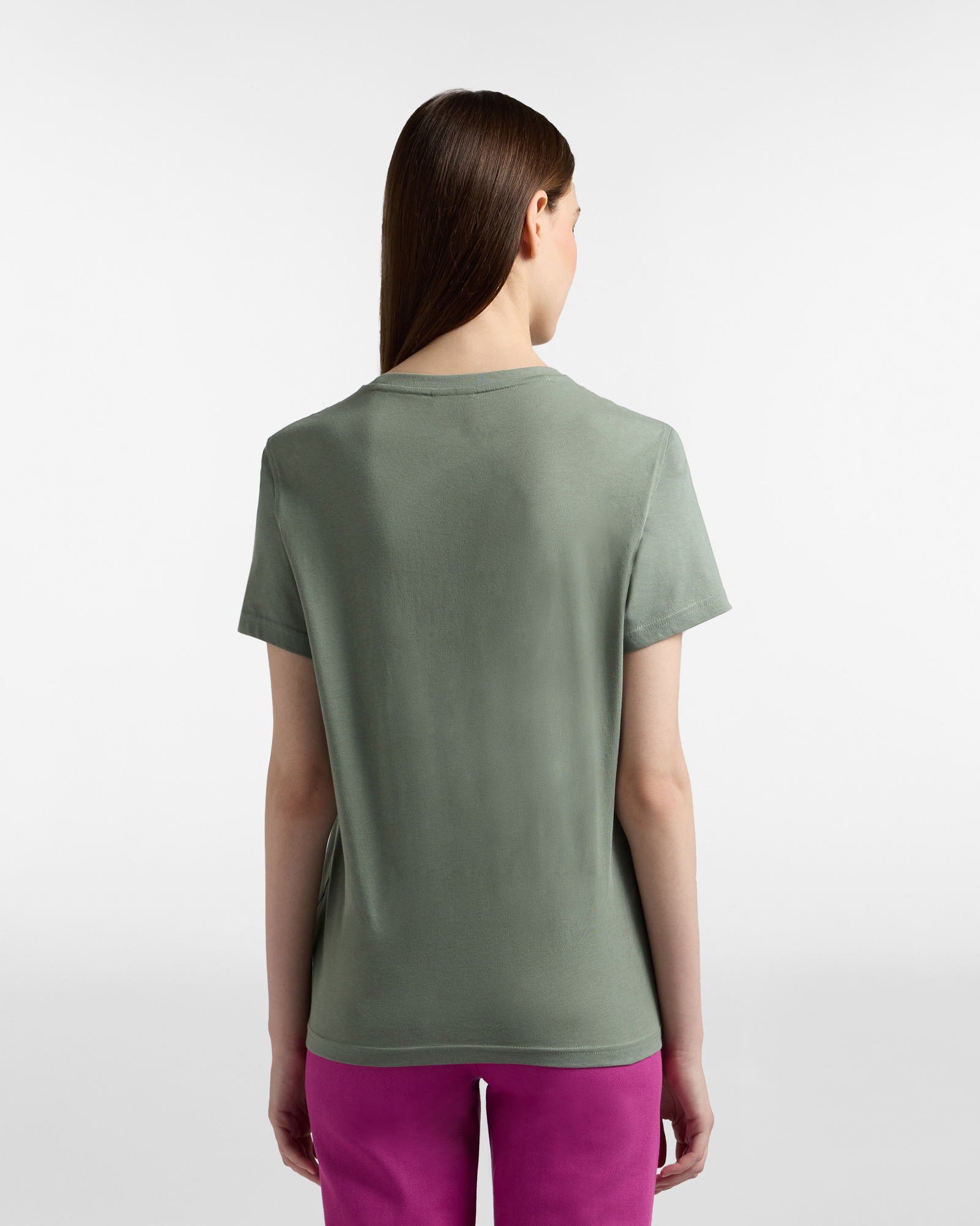 Women's cotton T-shirt, Green, large image number 1