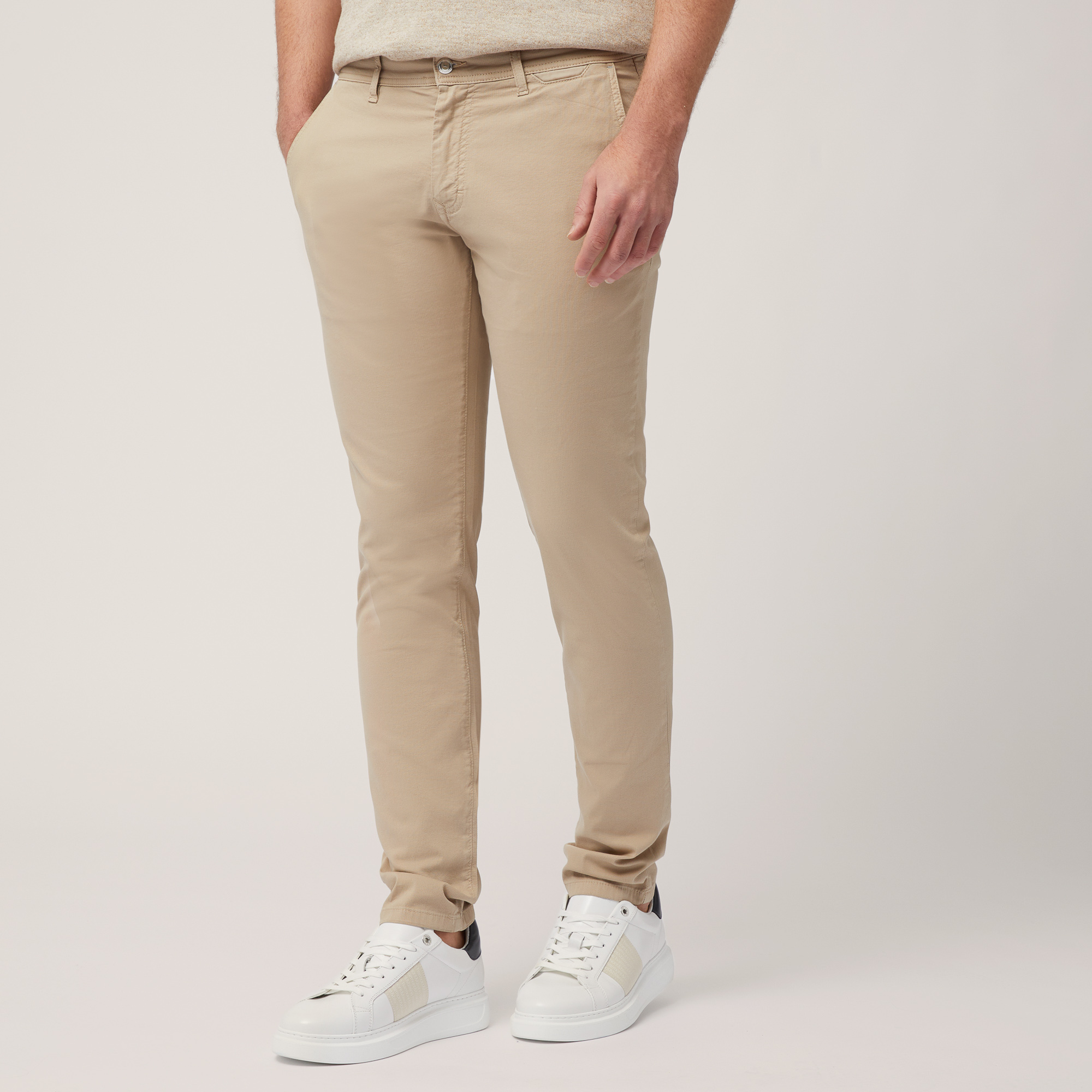 Pantaloni Colorfive, Beige, large