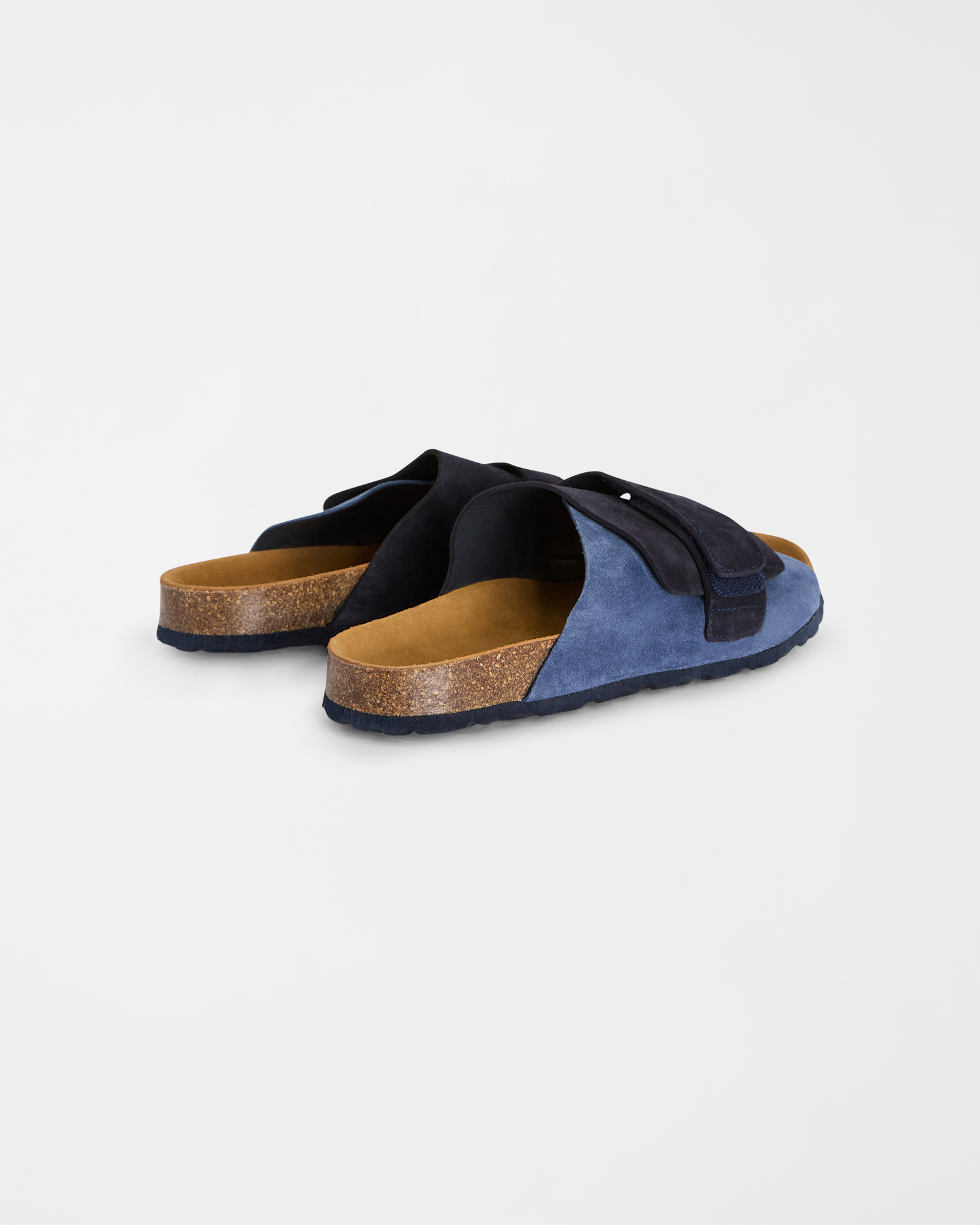 Suede sandal, Blue, large image number 2