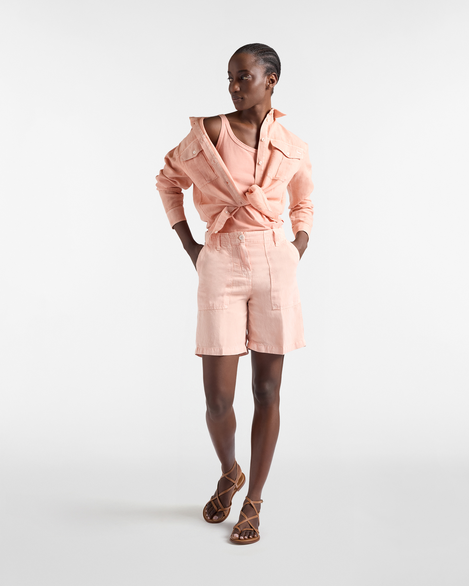 Bermuda Donna Capsule Earth Dye, Rosso, large image number 3