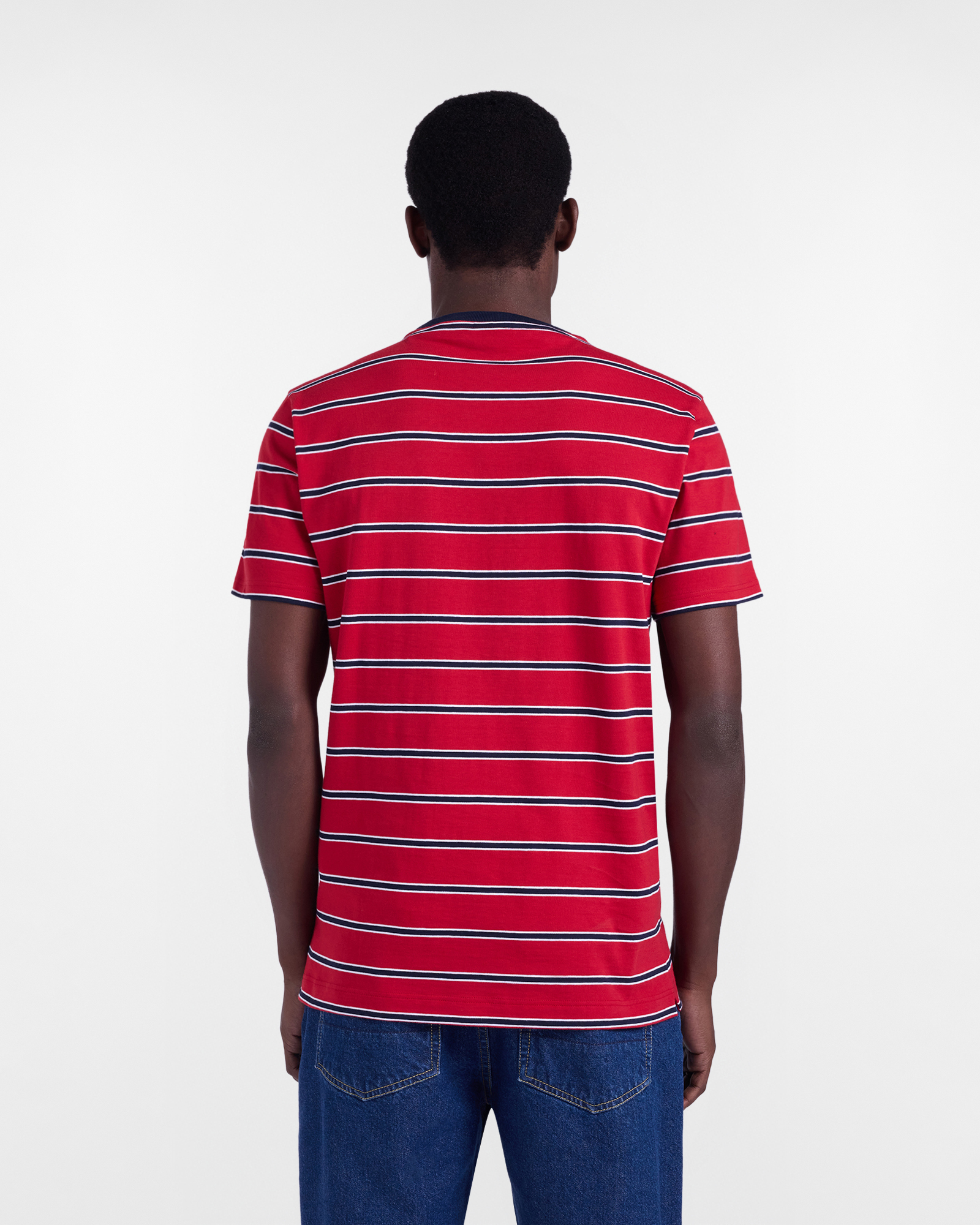 Vintage striped T-shirt, Red, large image number 1