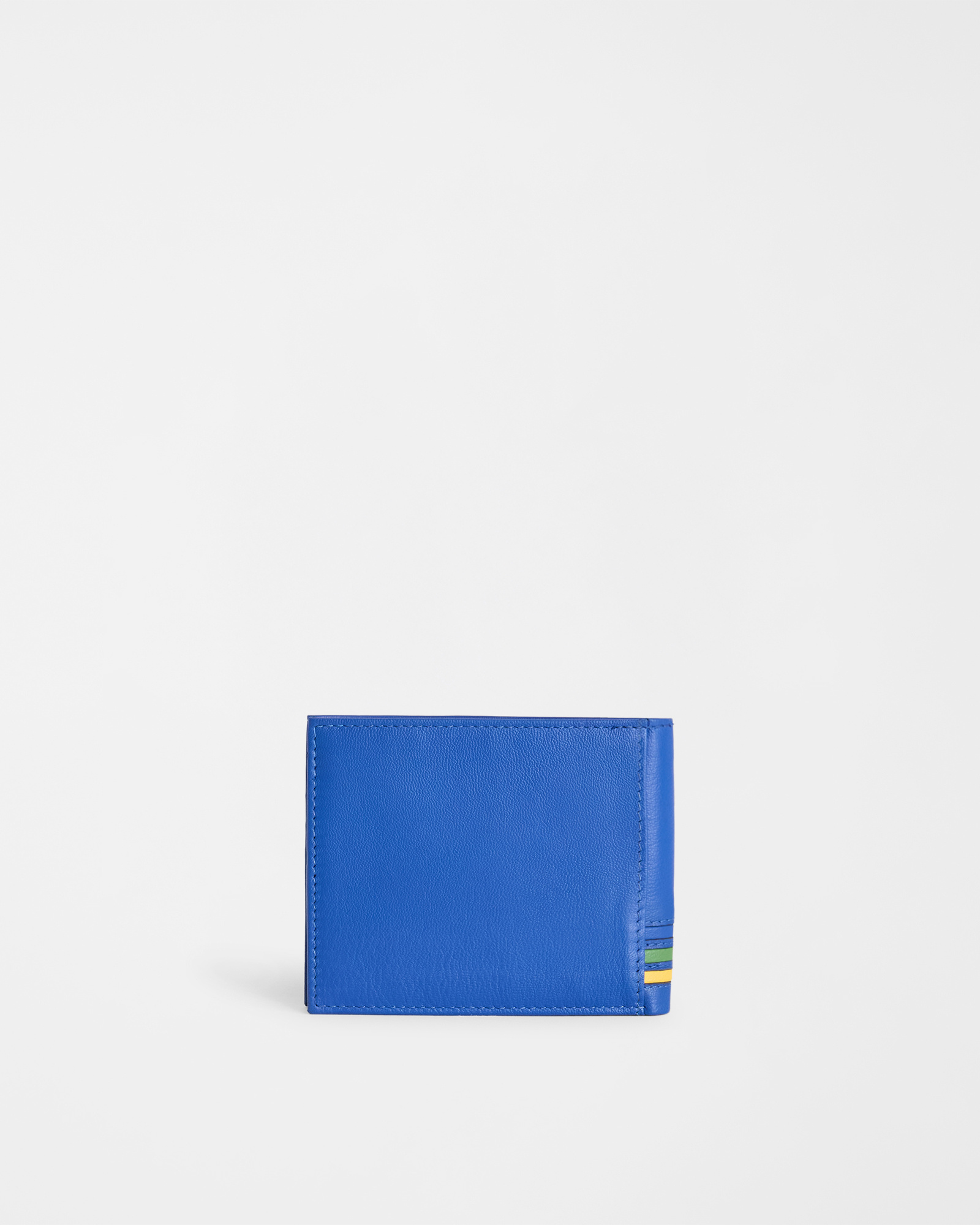 Men's wallet with colorful details