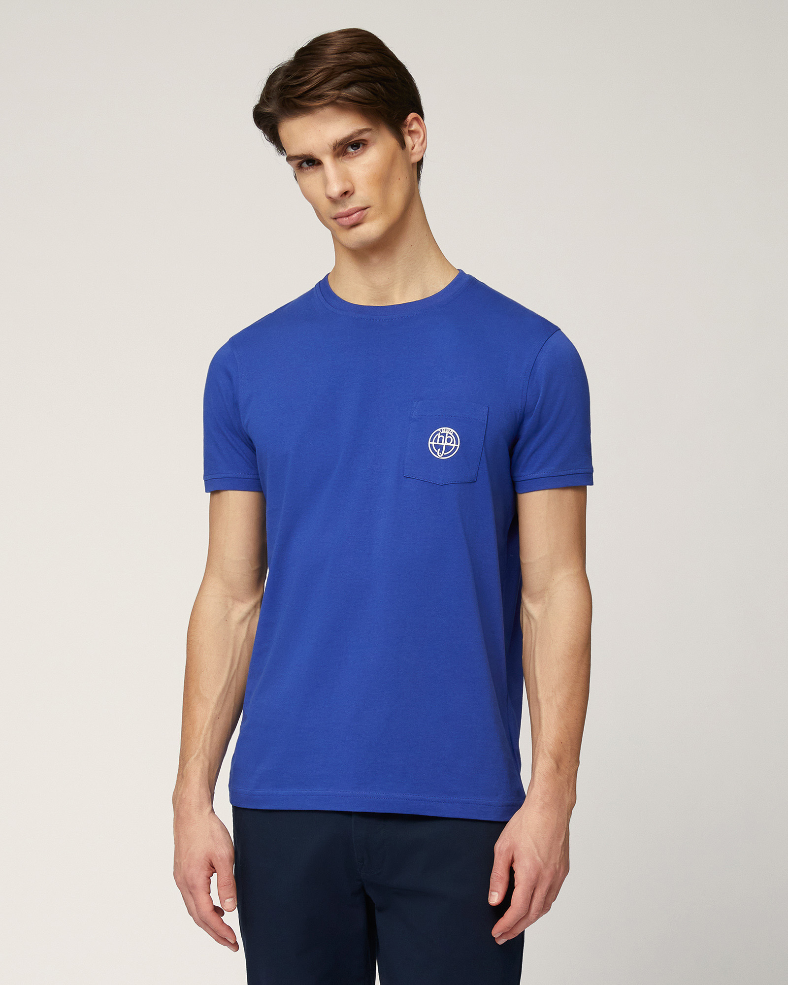T-Shirt Con Taschino Logato
