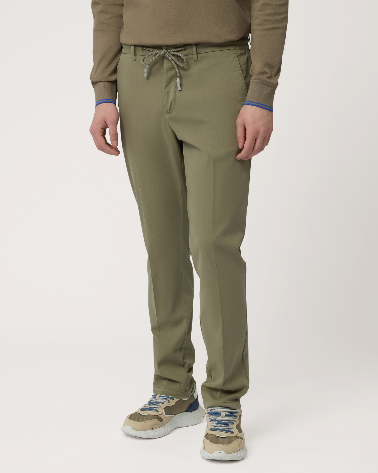 Pantaloni Jogger In Cotone