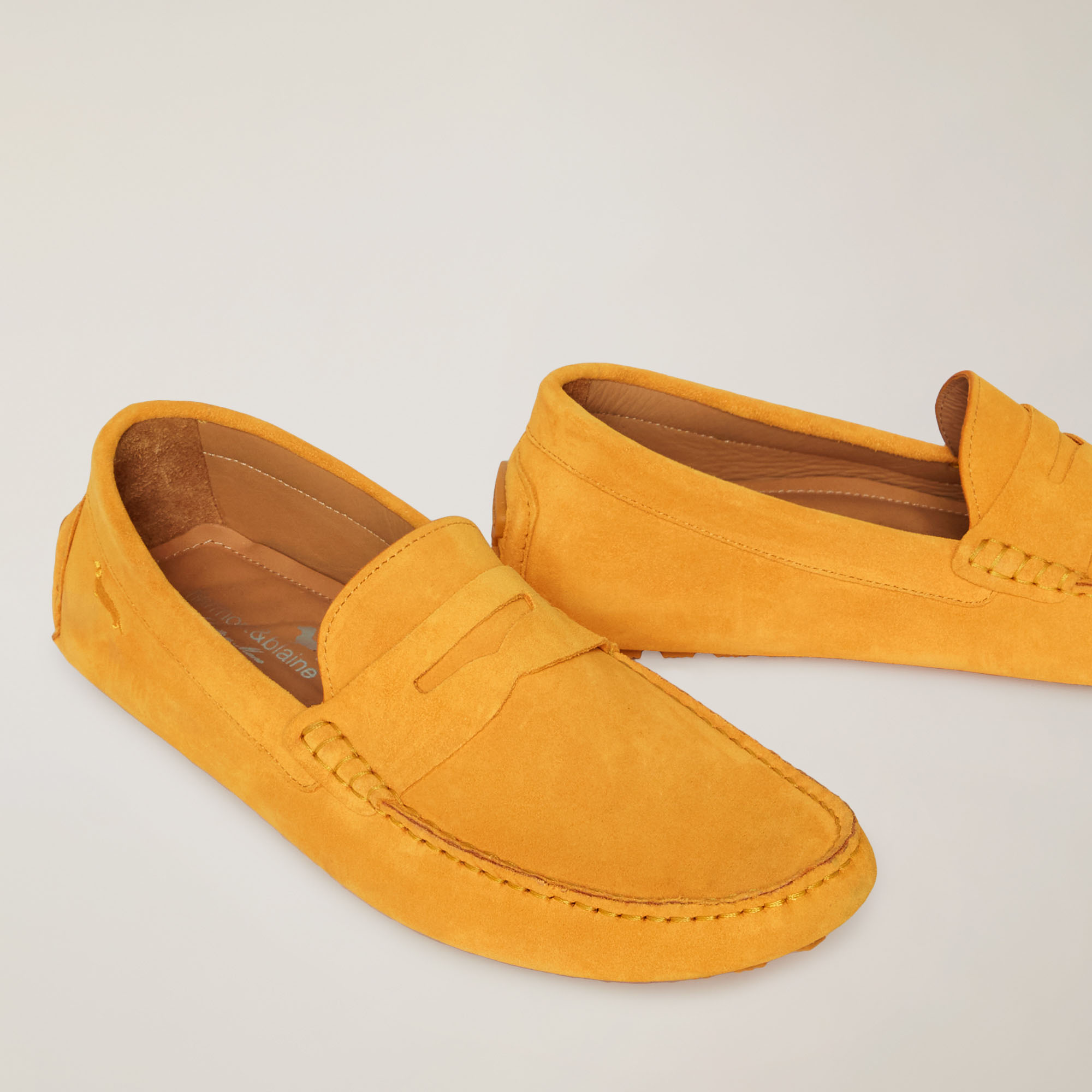 Loafer with Cleats, Yellow, large image number 3