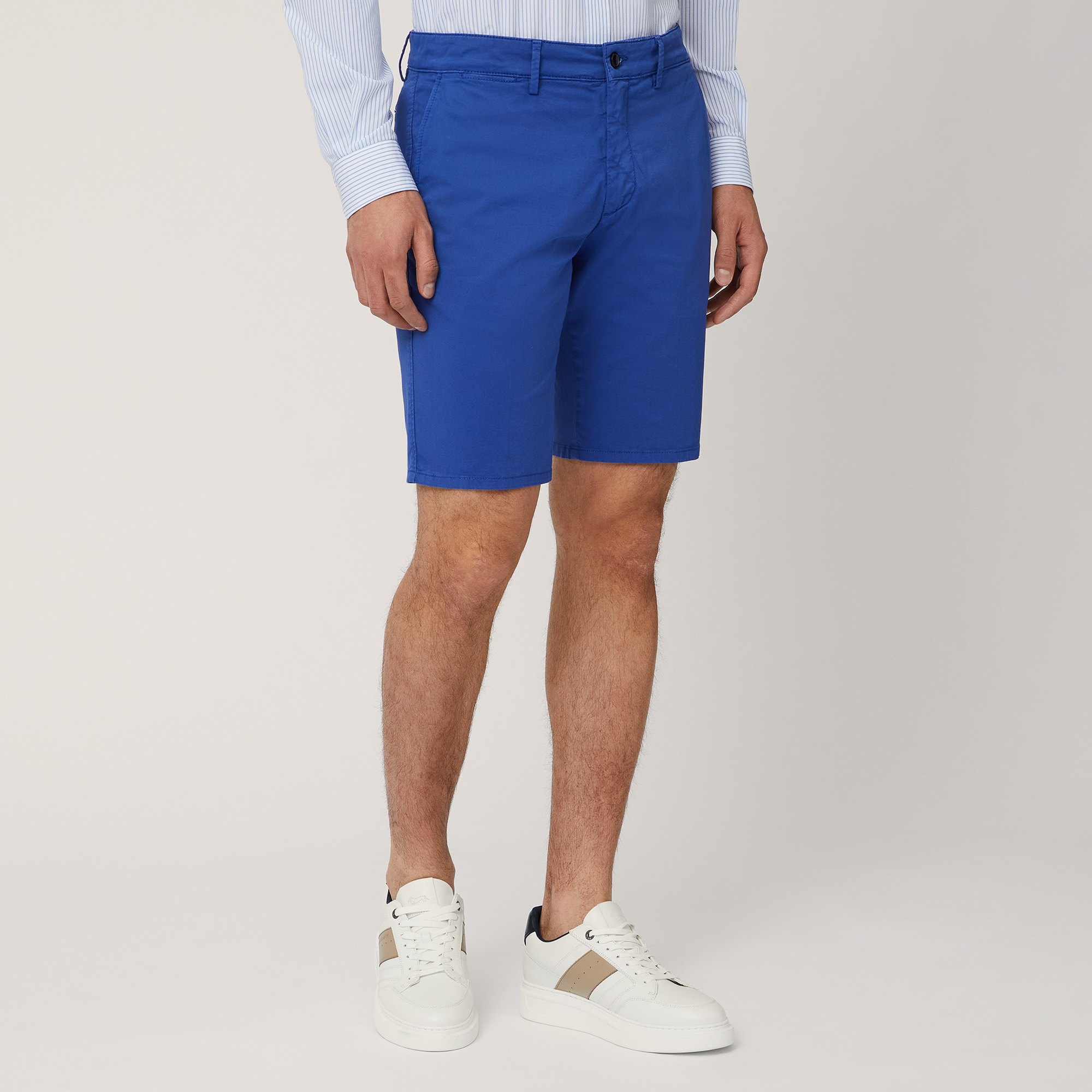 Regular Fit Bermuda Shorts, Hydrangea, large
