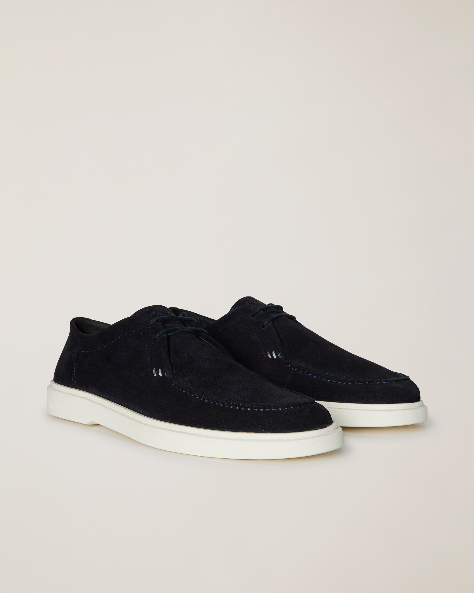 Suede lace-up