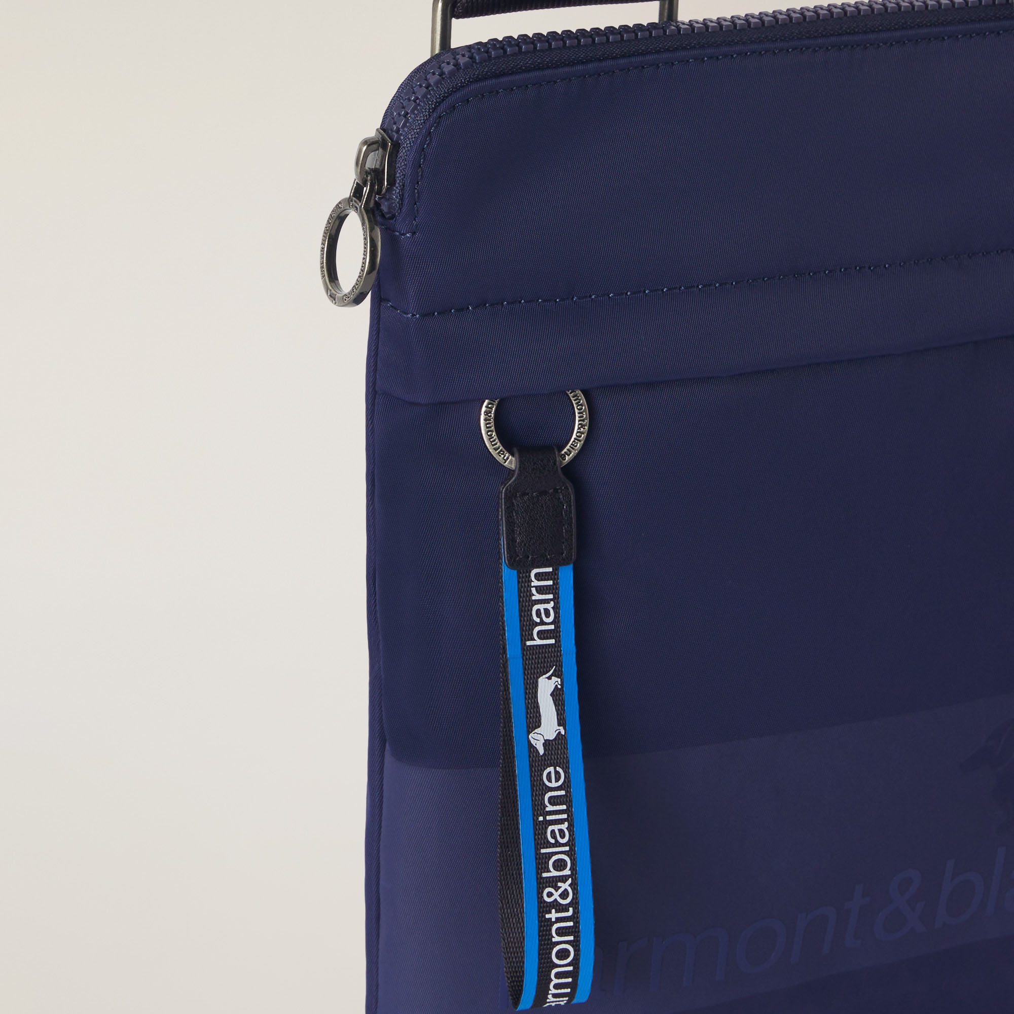 Crossbody Bag With Logo, Blue, large image number 2