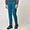 Pantalone Cinque Tasche In Twill Di Cotone, Verde Petrolio, swatch