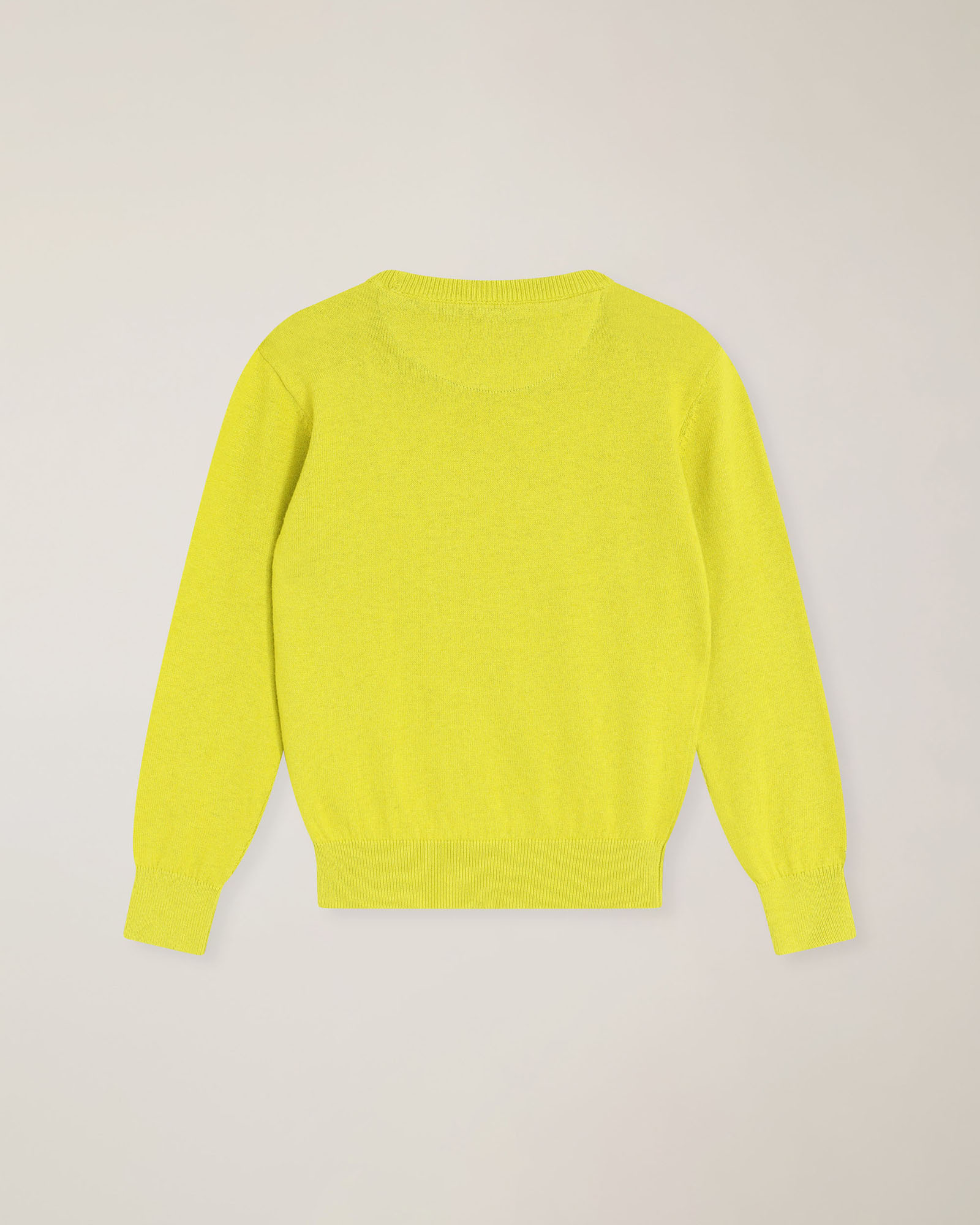 Crewneck sweater with embroidered logo, Green, large image number 1