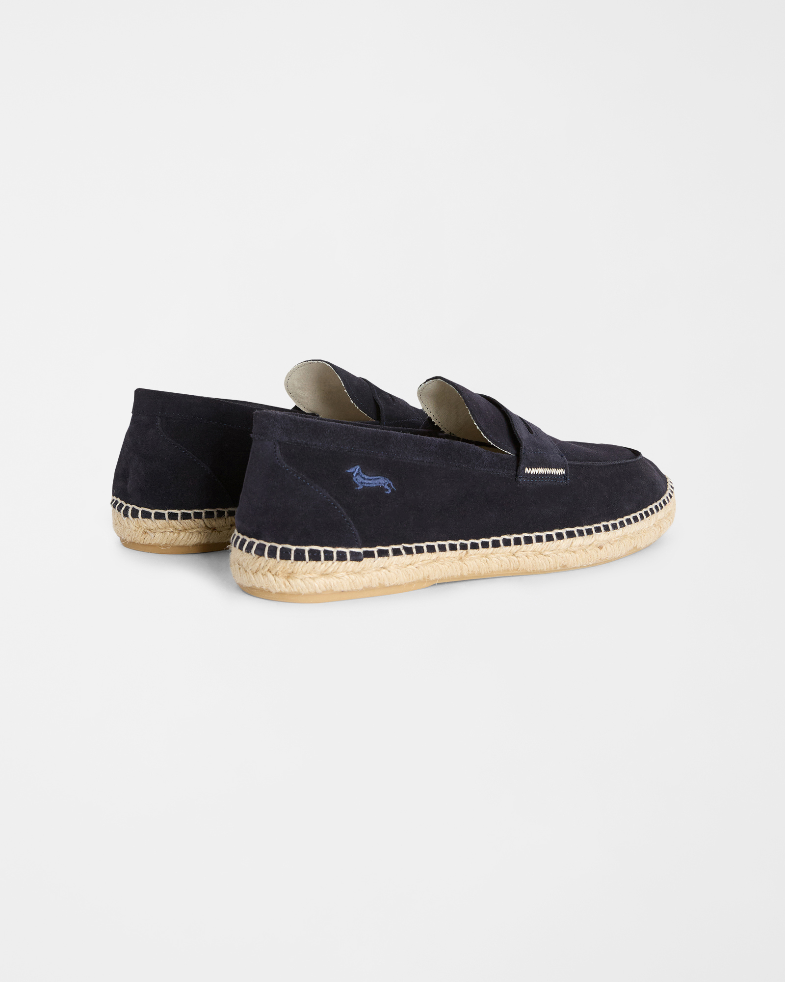 Suede Espadrilles, Blue, large image number 2