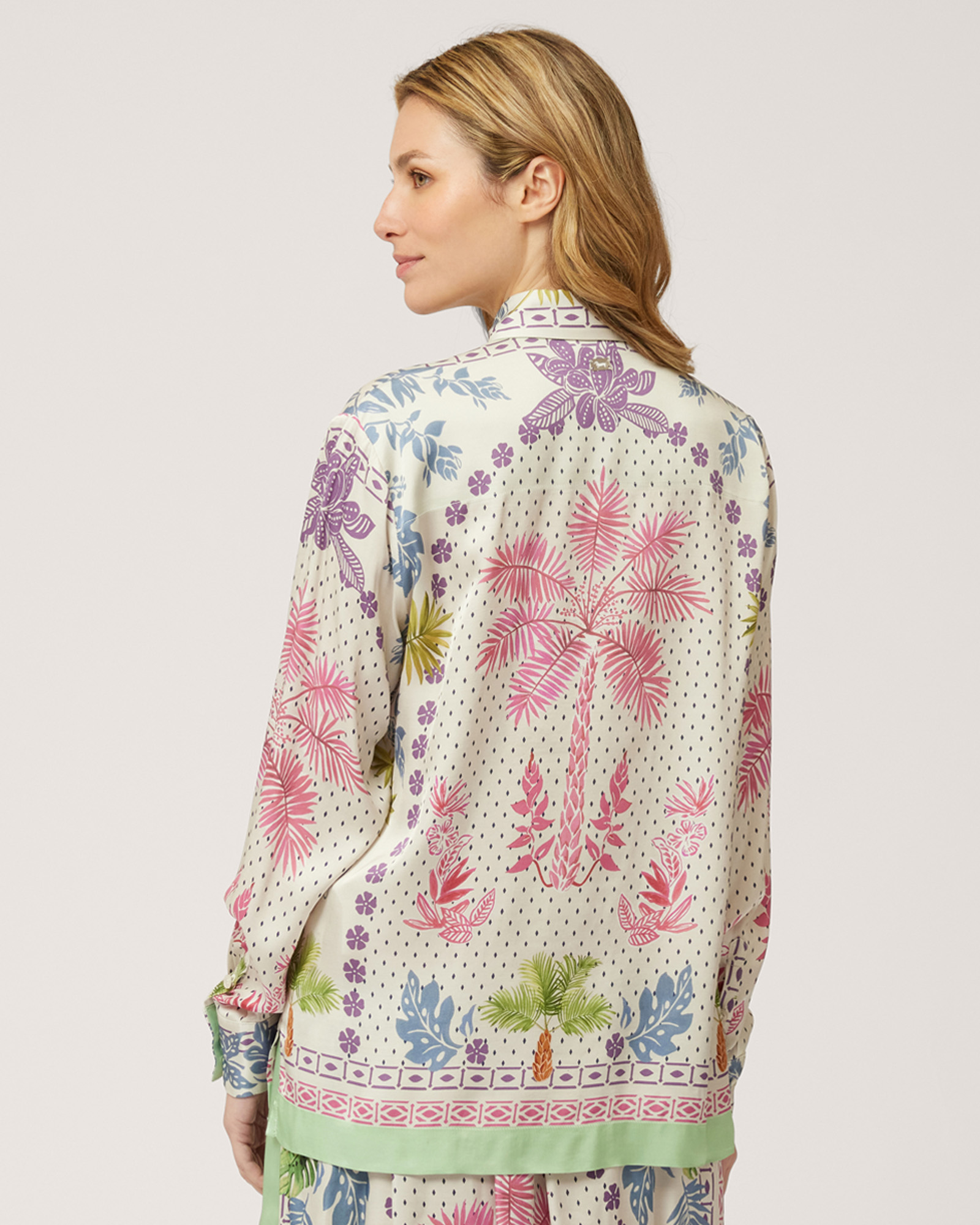 Camicia Over Stampata