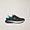 Mixed-Material Ultra Lightweight Running Sneakers, Nero/Verde Acqua, swatch
