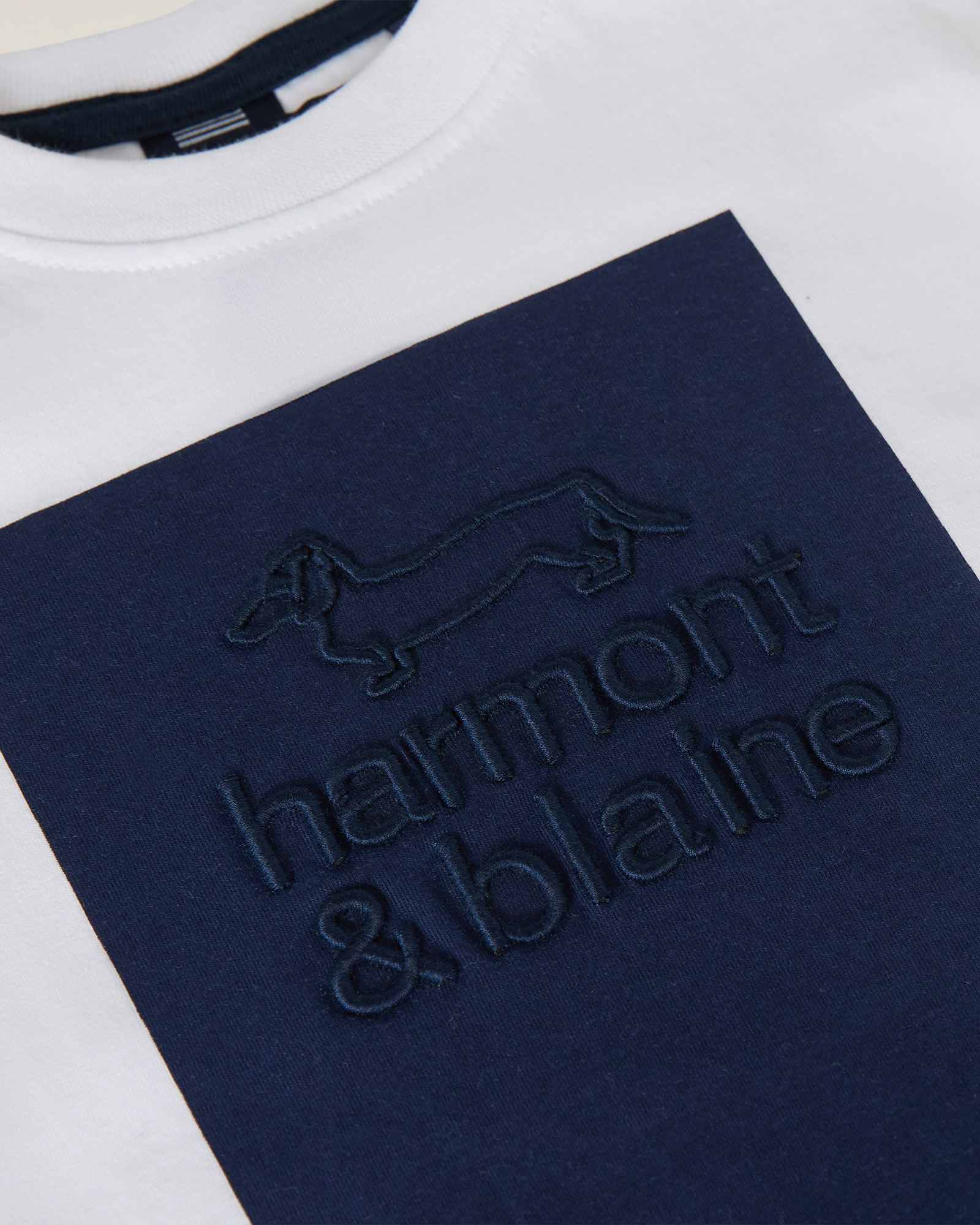 T-shirt with embossed print, White, large image number 2