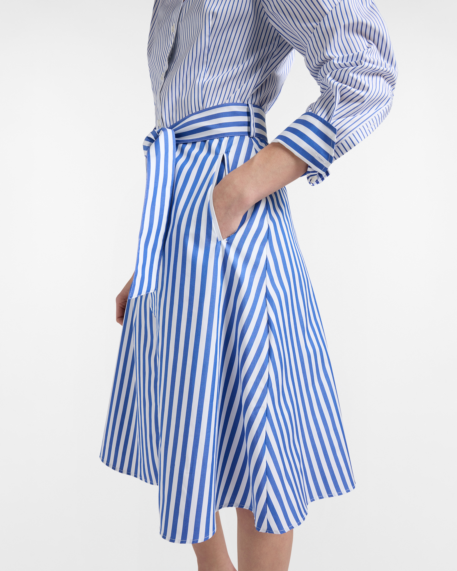 Women&rsquo;s striped Sorbet capsule dress, Blue, large image number 2