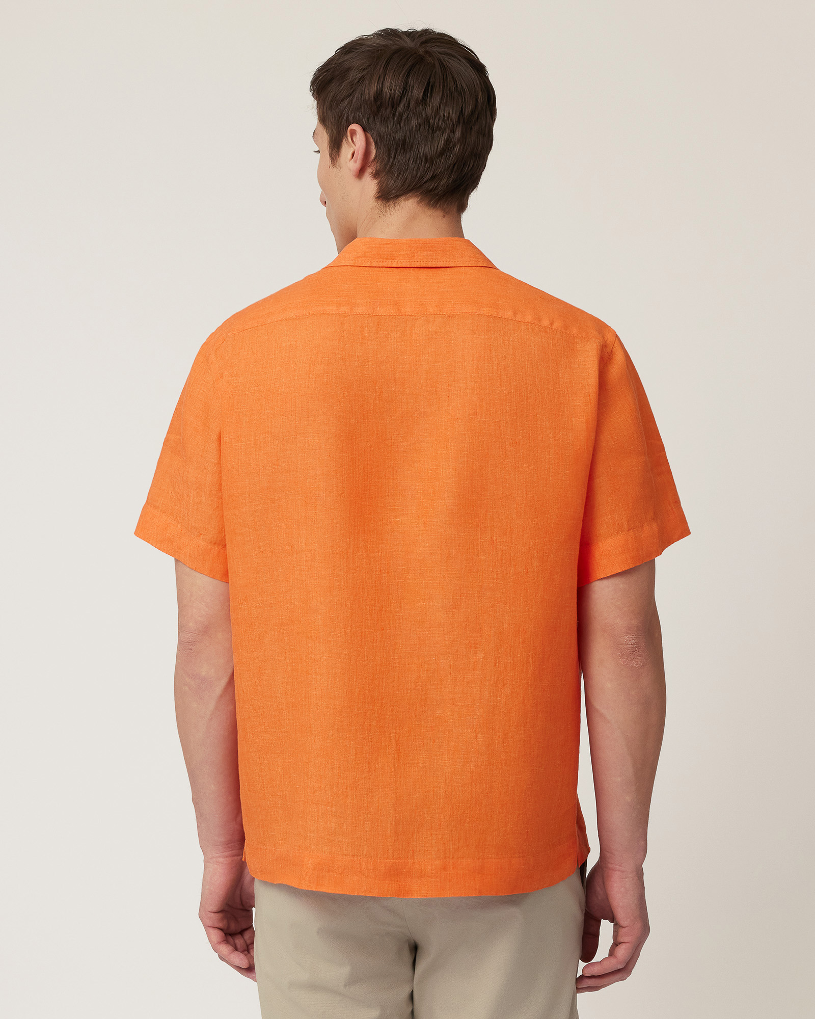 Camicia Bowling In Lino