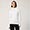 Modal And Cotton Slim Turtleneck, White, swatch