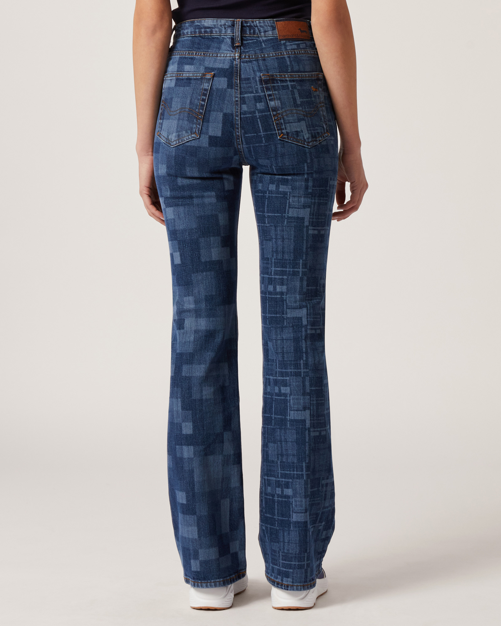 Jeans In Denim Laserato