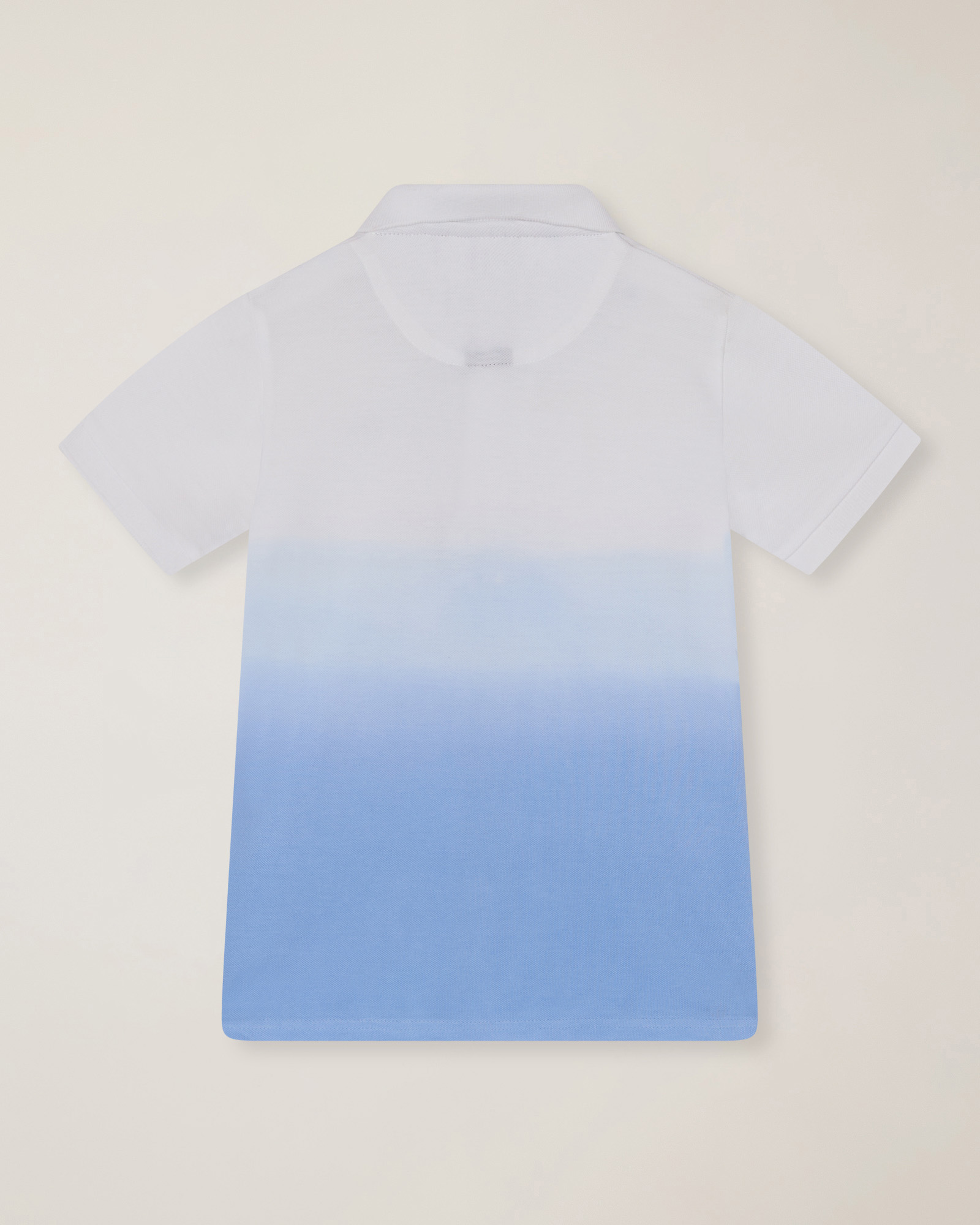 Polo stampa sfumata tie dye