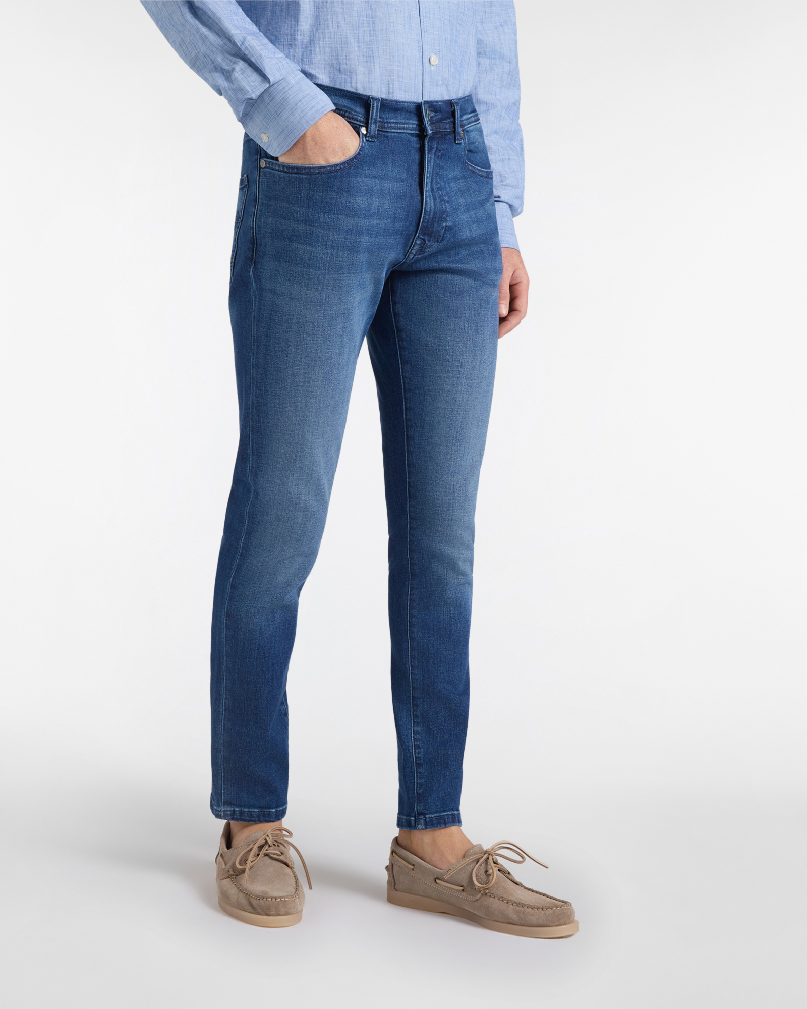 Denim Uomo Cinque Tasche Slim Fit