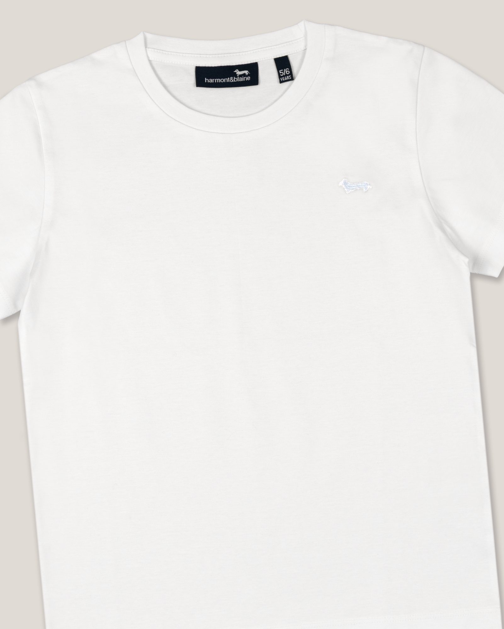 Mercerized Jersey Short-Sleeve T-Shirt, WHITE, large image number 2