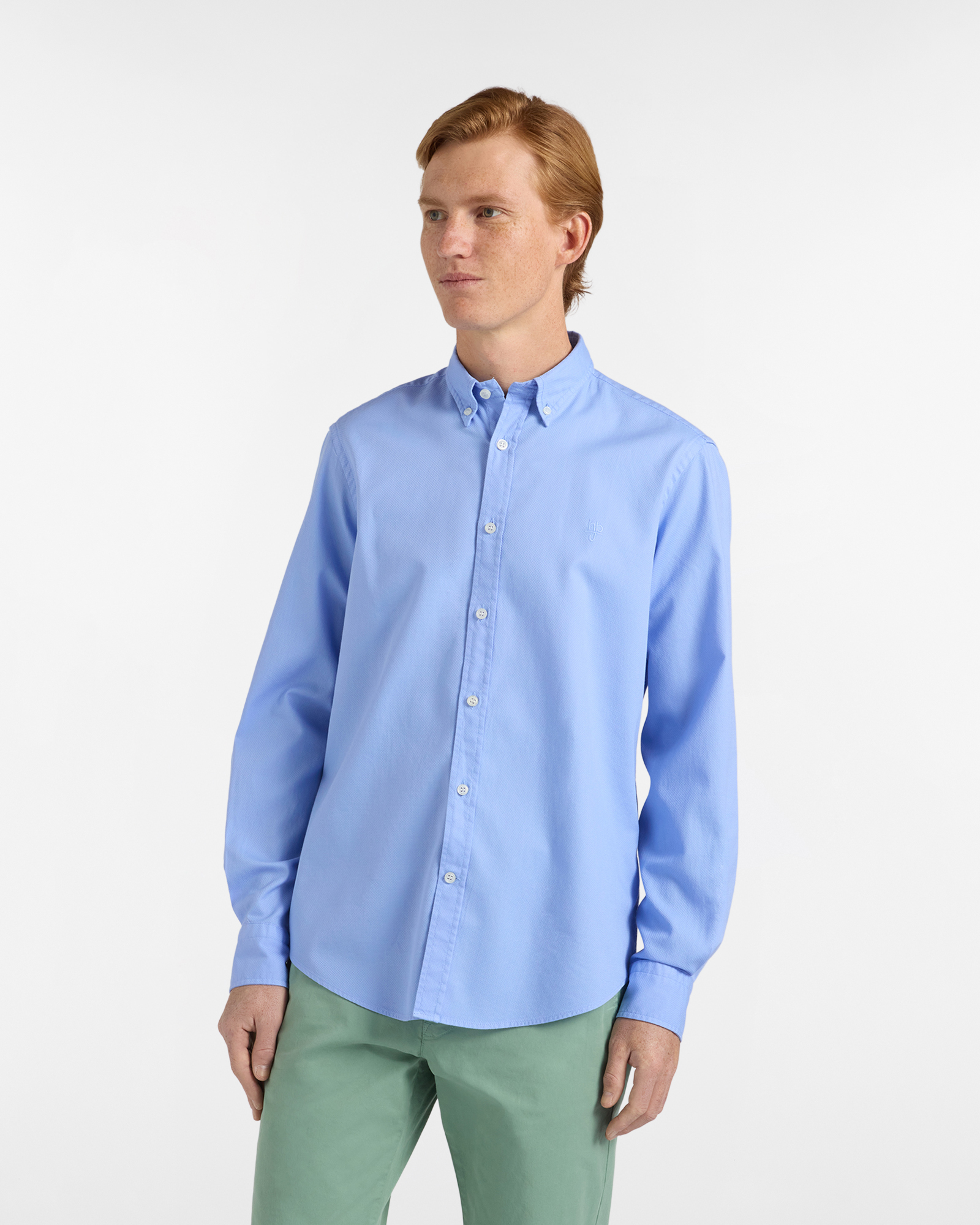 Camicia Uomo in Cotone Oxford