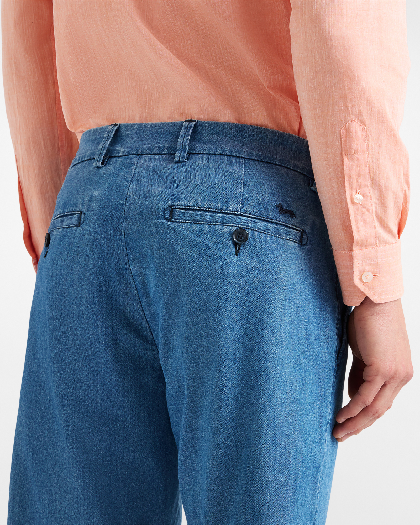 Bermudas en denim regular fit, Azul Vaquero, large image number 2