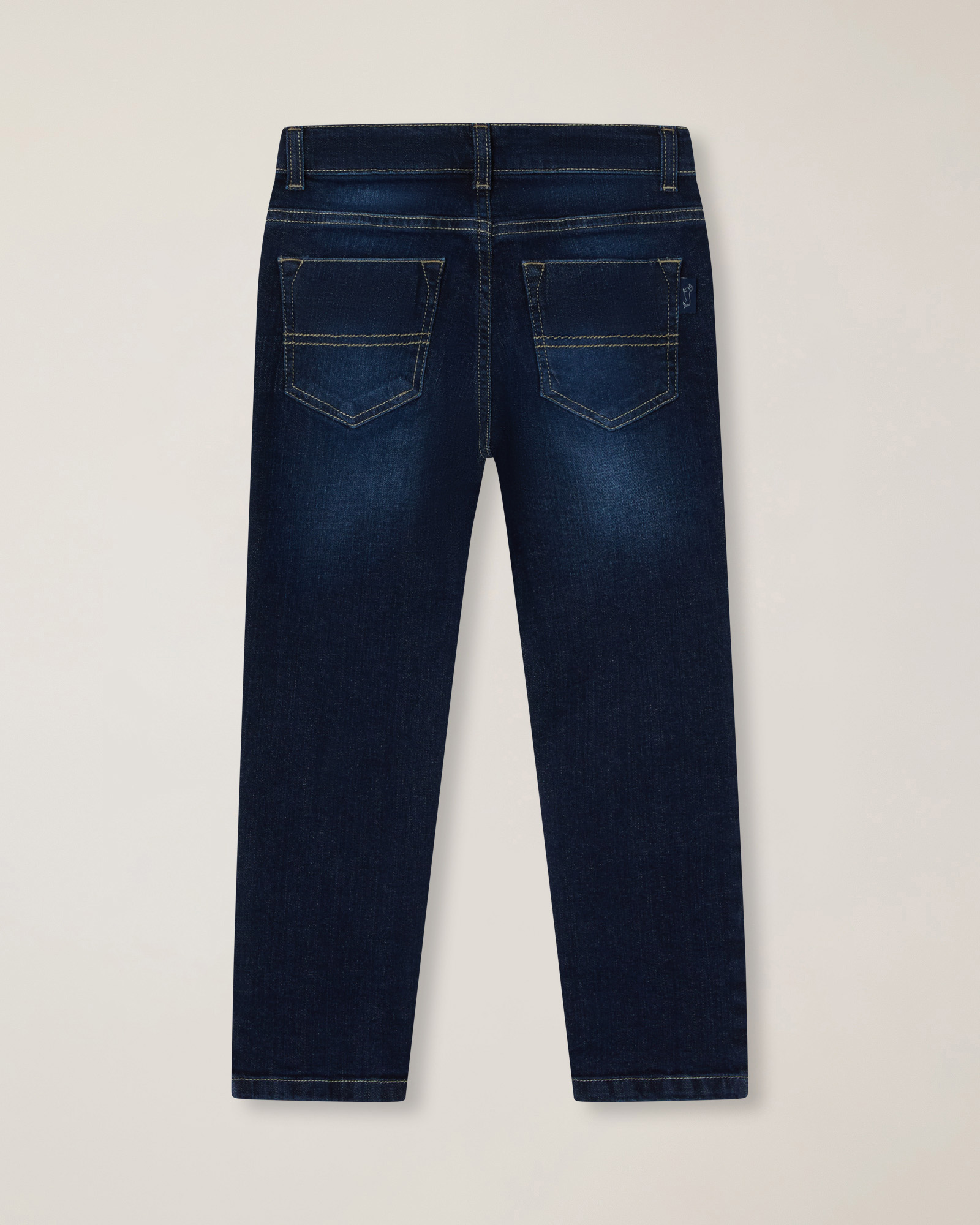 Basic 5-pocket stretch denim jeans, Denim Blue, large image number 1