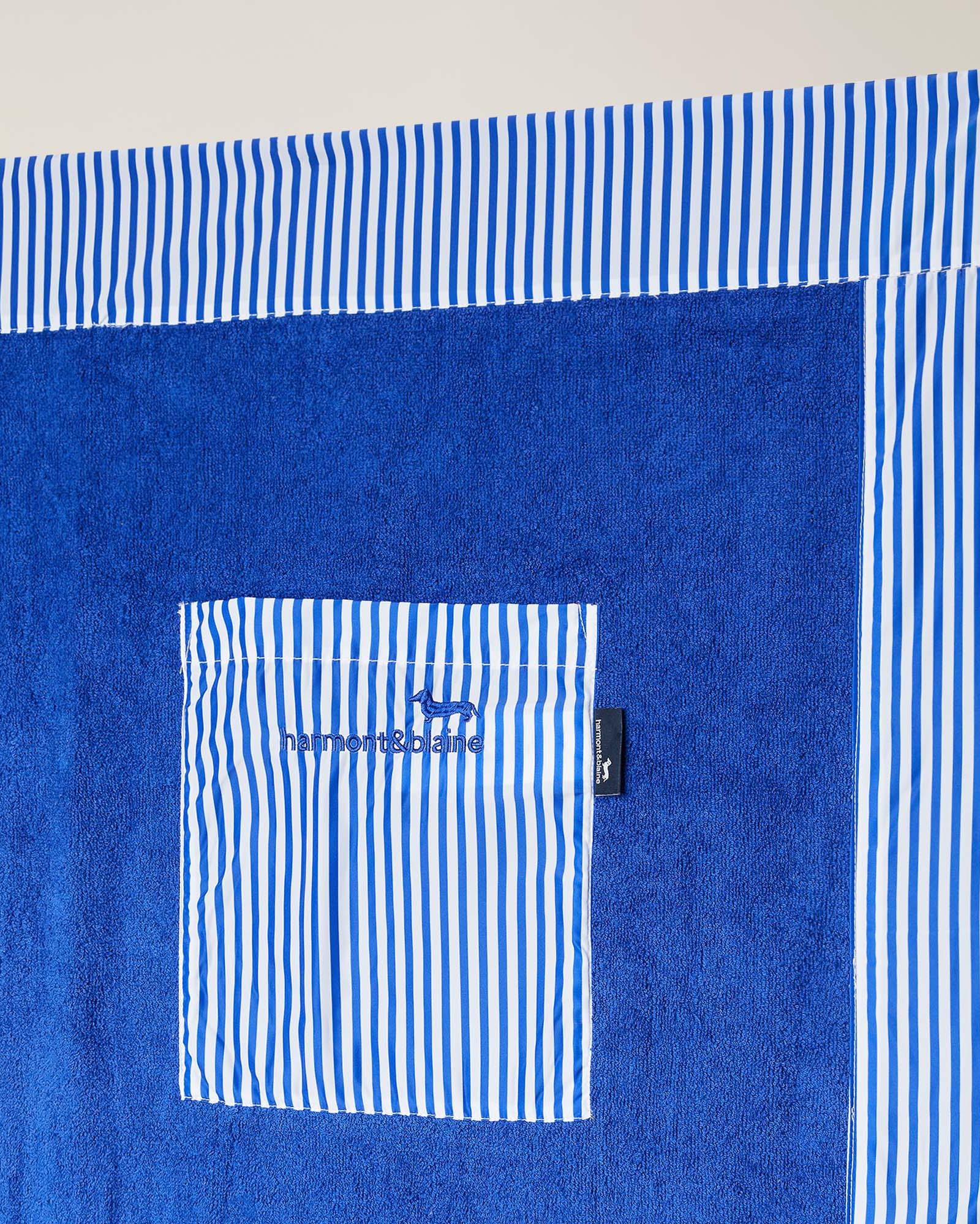 Sorbet Beach Towel with Pocket, Light Blue, large image number 2