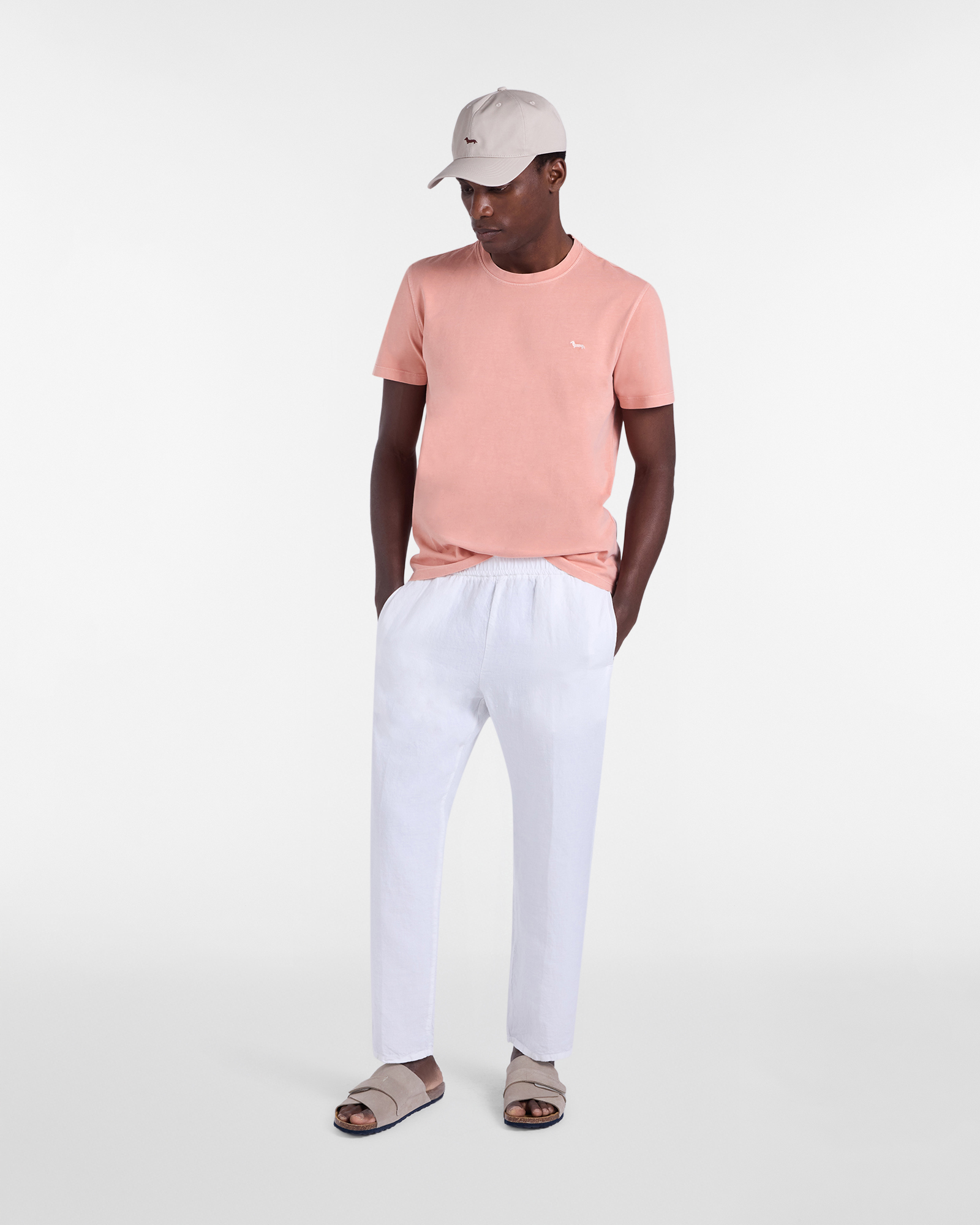 Men's Earth Dye capsule T-shirt, Red, large image number 3