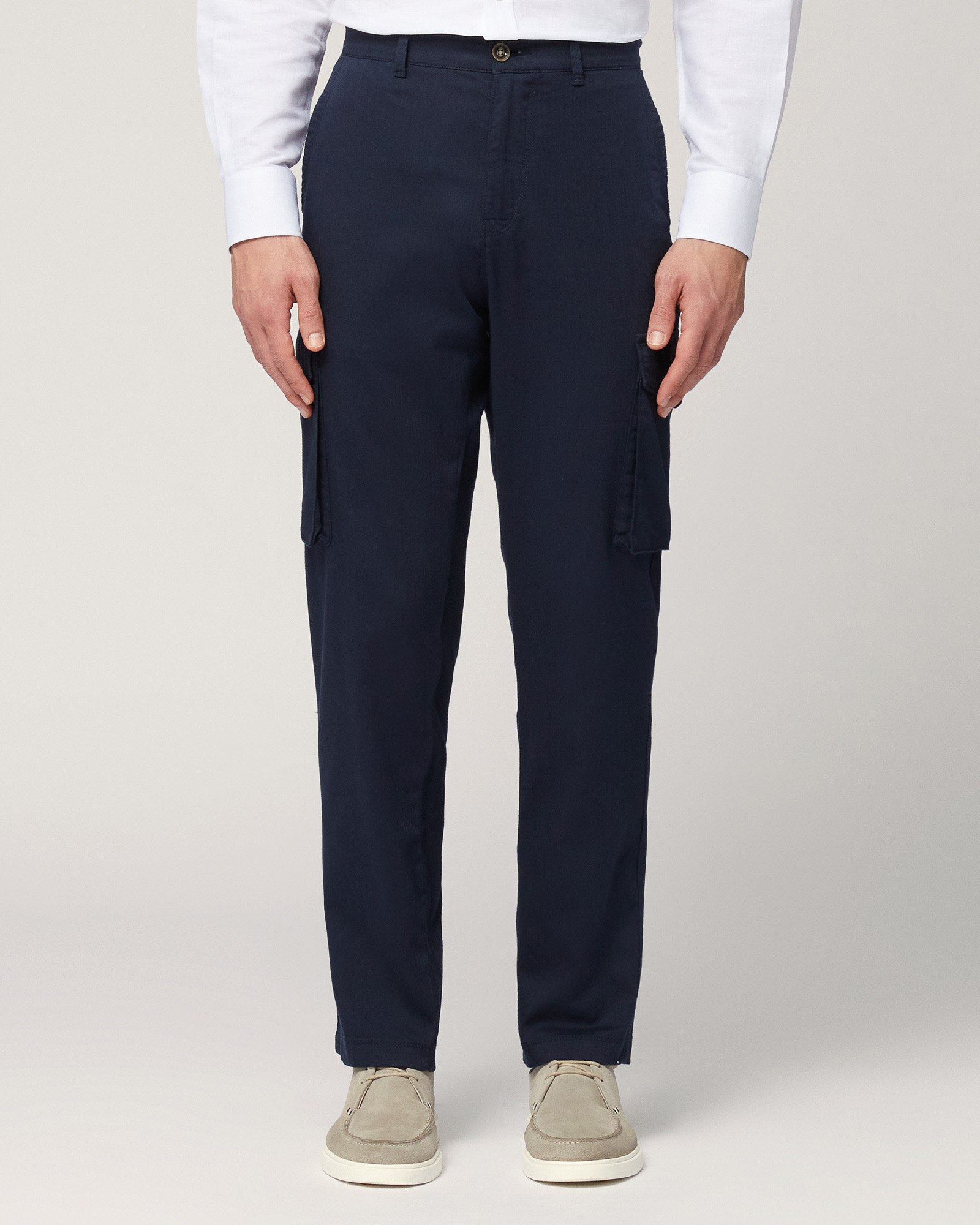 Pantaloni Chino Tasche Cargo
