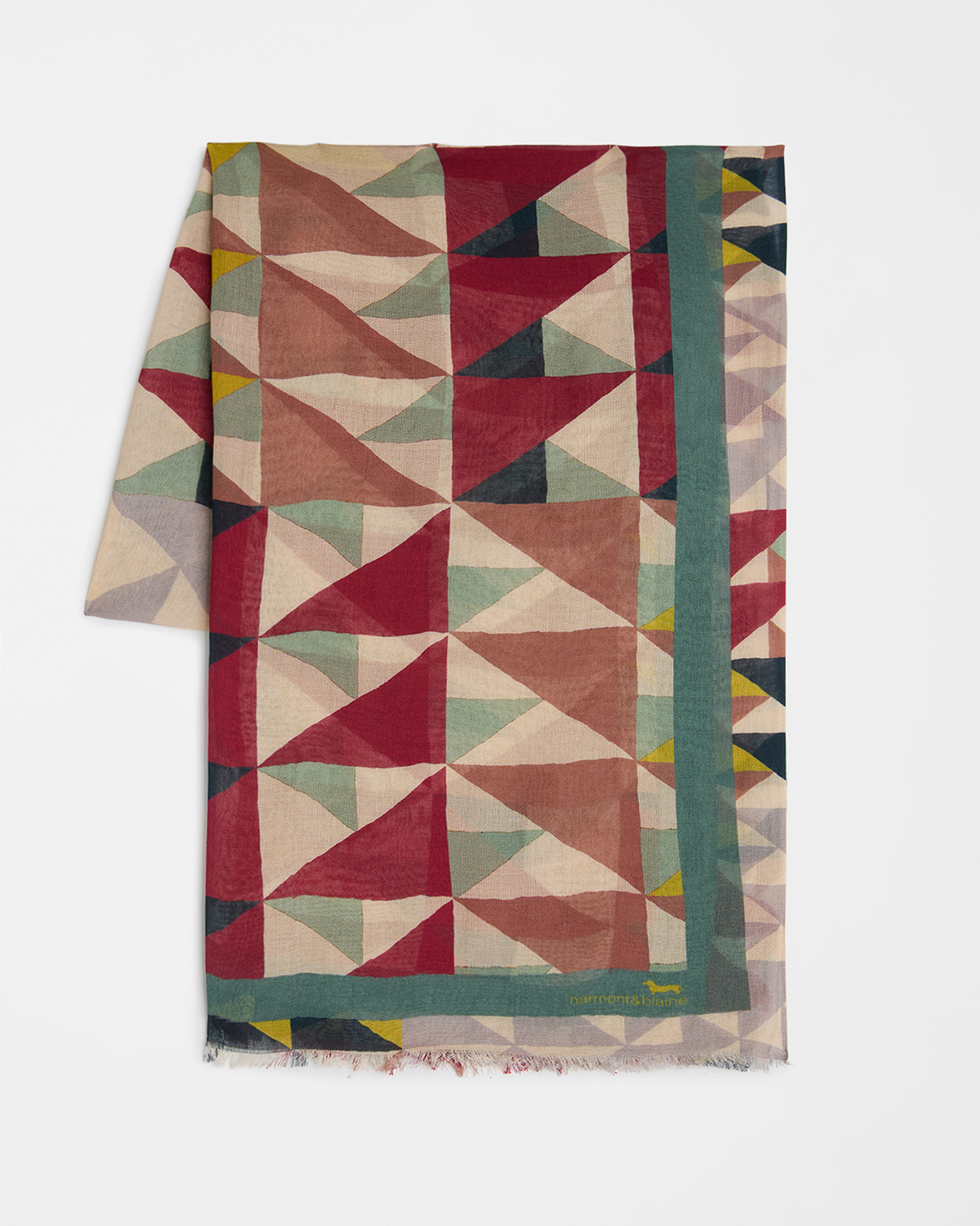 Sciarpa Stampa Geometrica