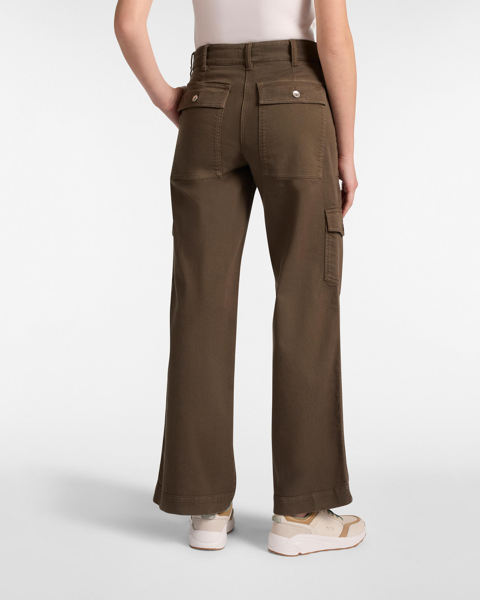 Pantalones Cargo de Pierna Recta