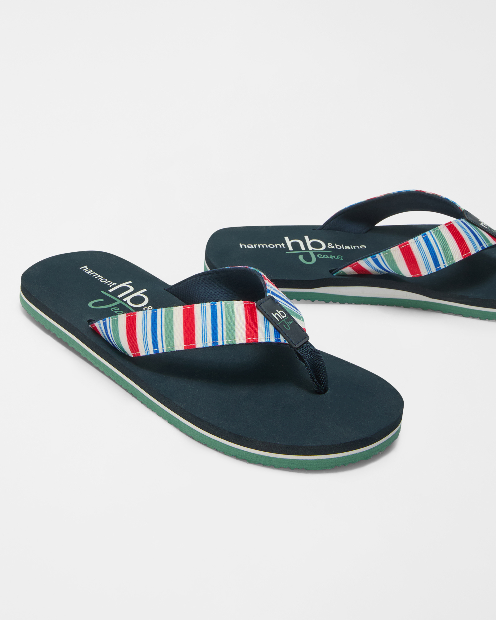 Ciabatta Infradito Uomo Mare, Blu scuro, large image number 3